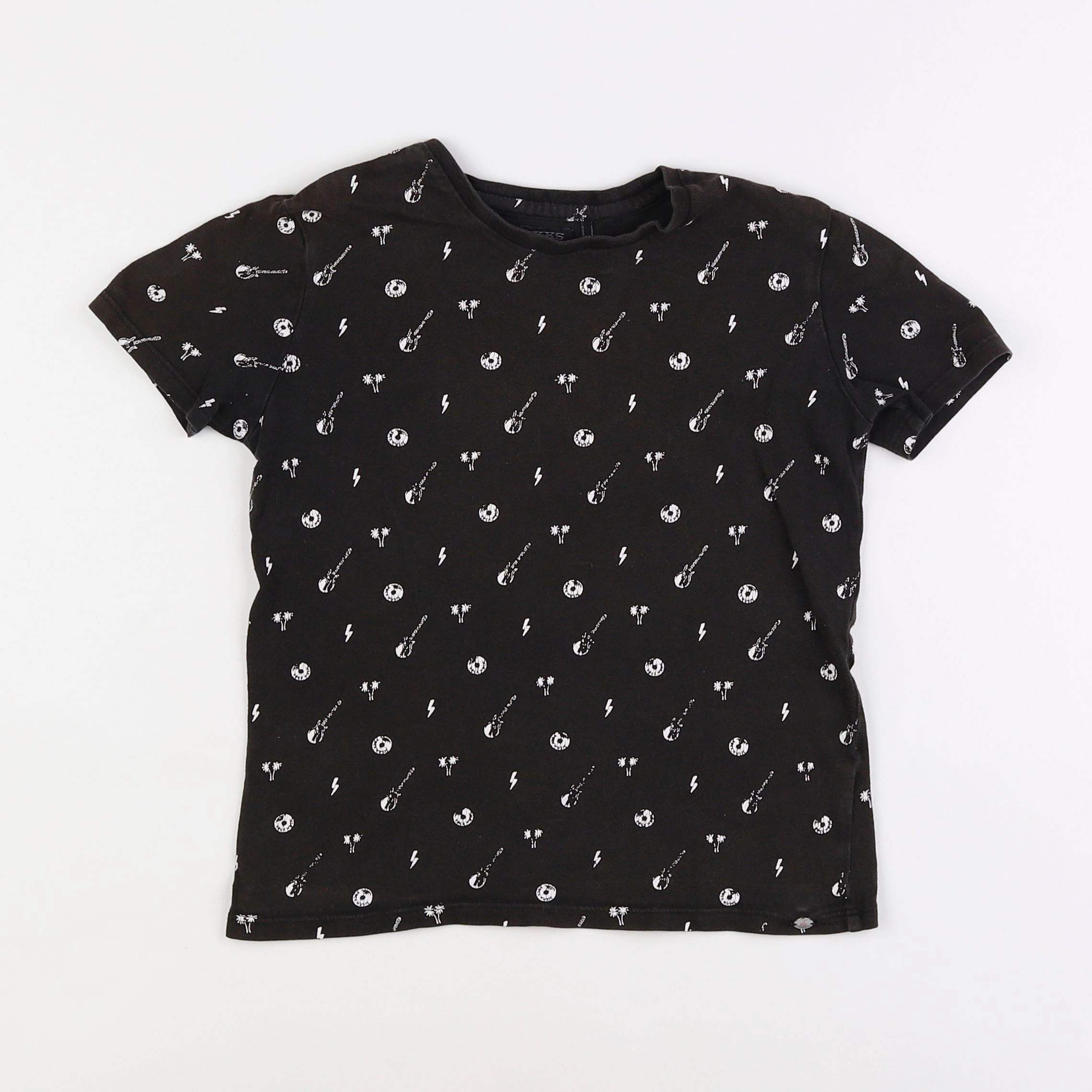 IKKS - tee-shirt noir - 8 ans