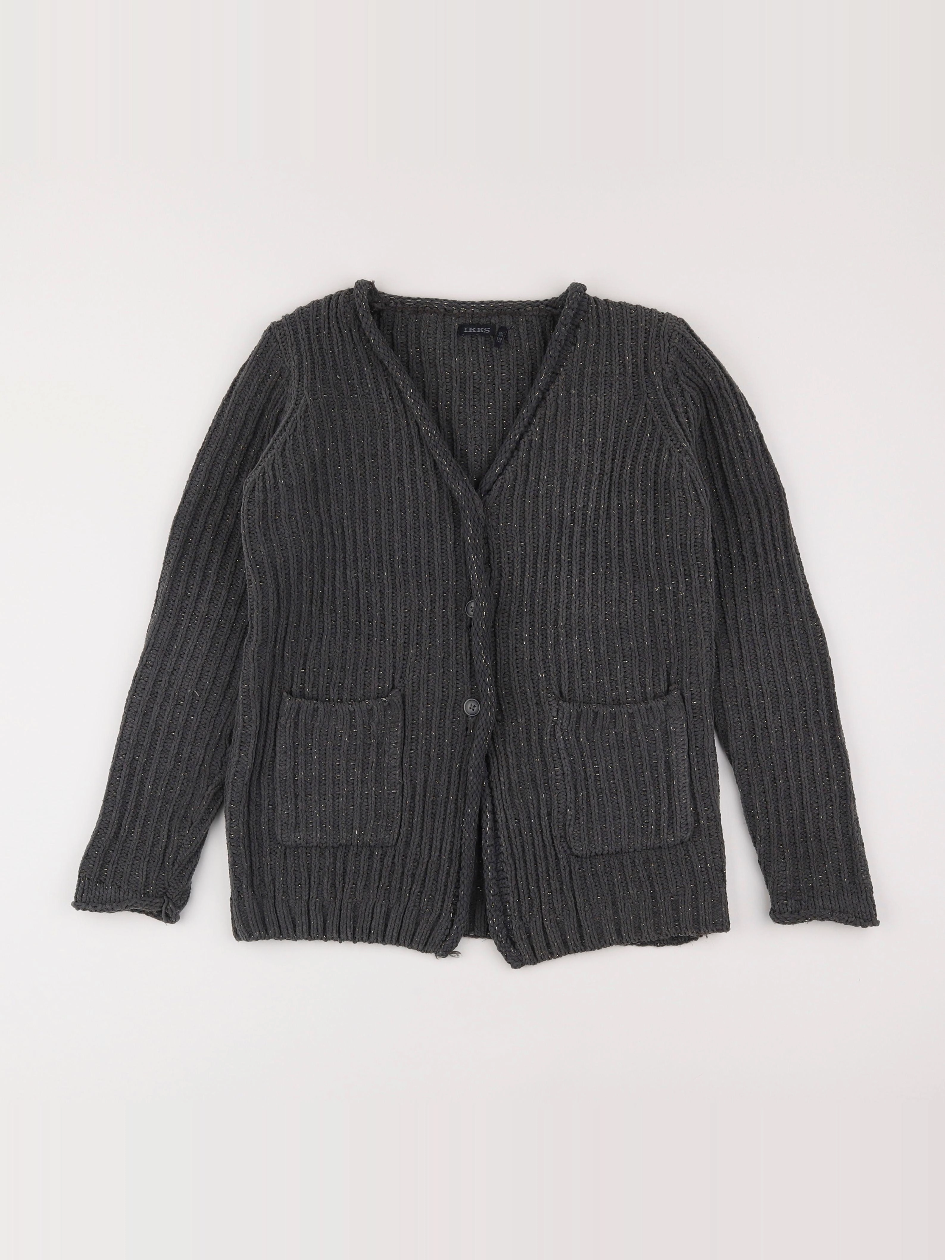 IKKS - gilet gris - 10 ans