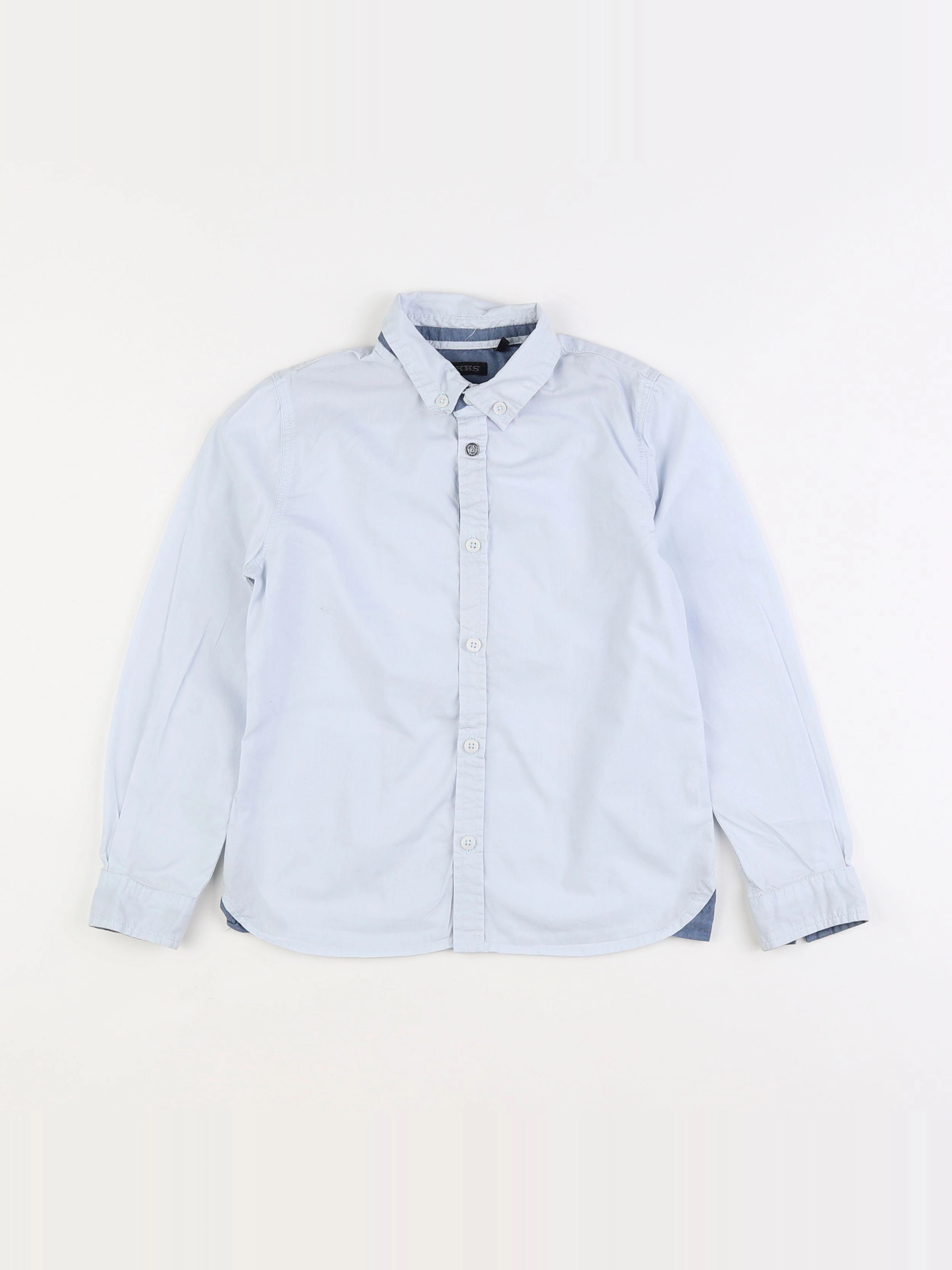 IKKS - chemise imprimé au dos bleu - 6 ans