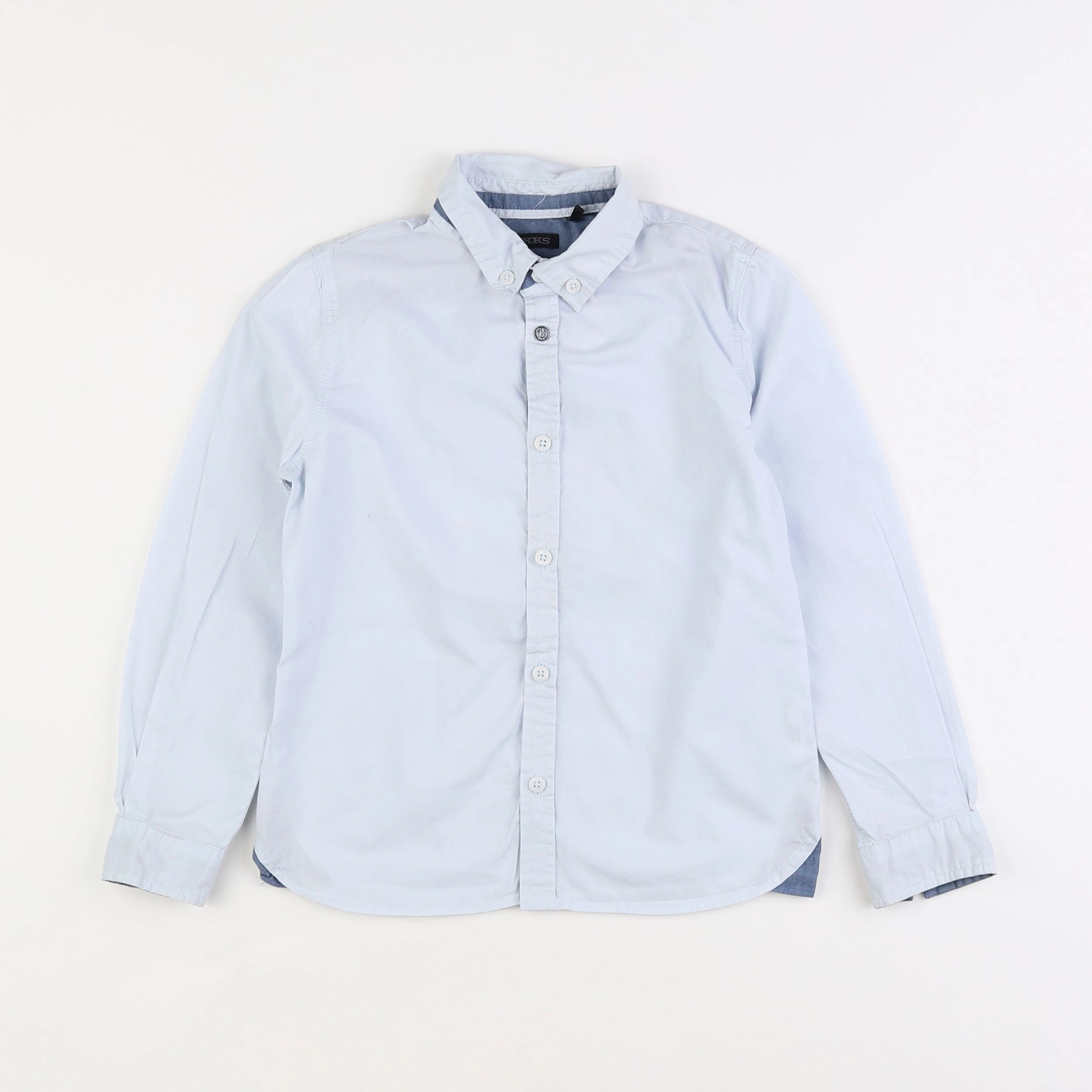 IKKS - chemise imprimé au dos bleu - 6 ans