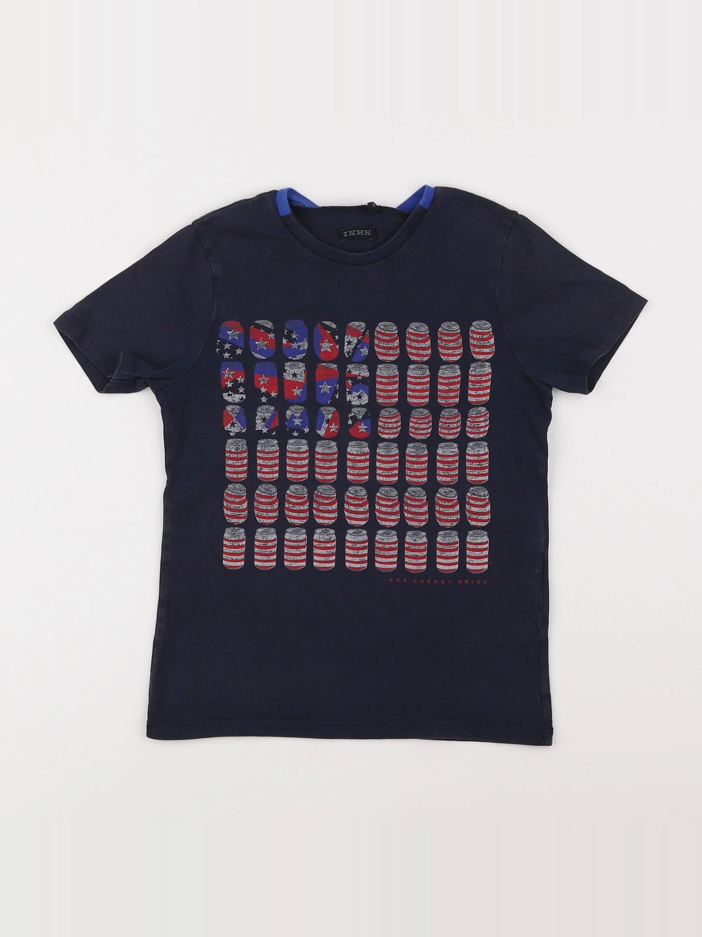IKKS - tee-shirt bleu - 6 ans