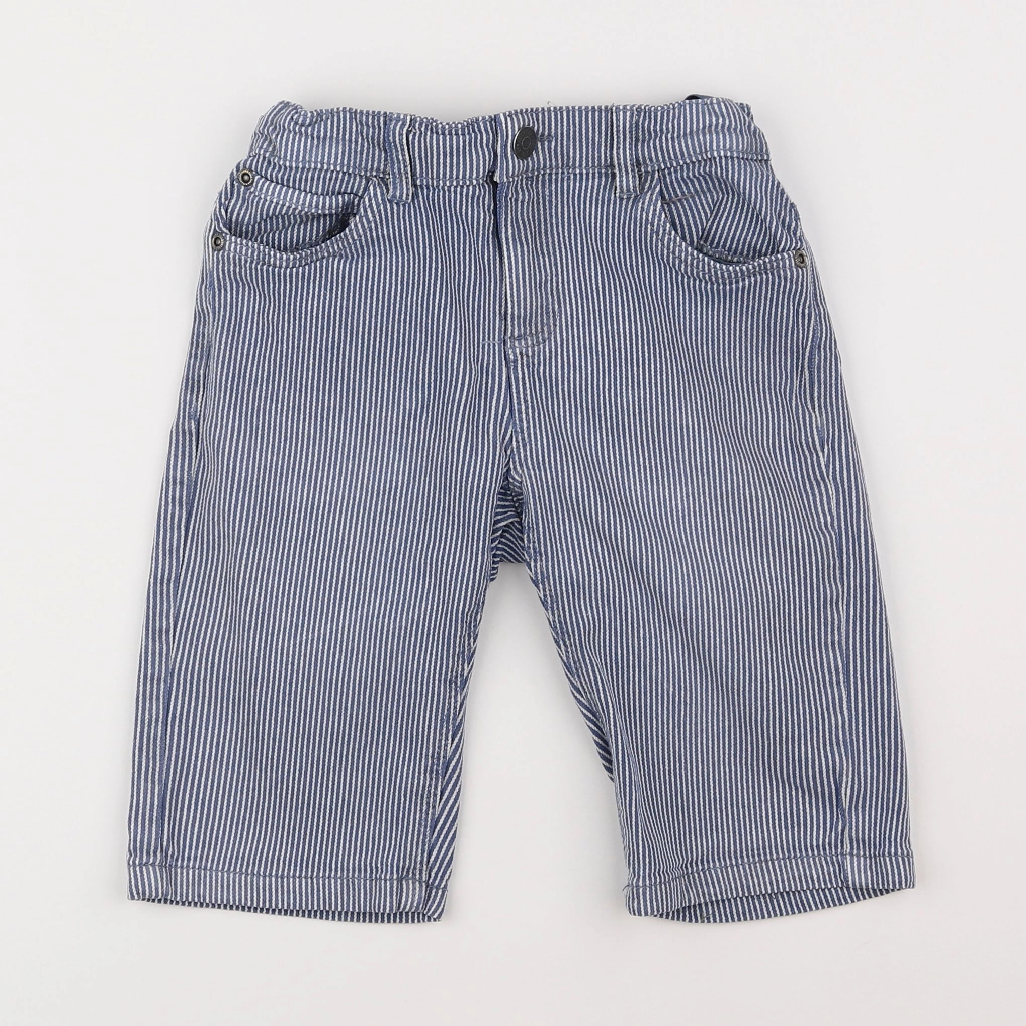 Vertbaudet - short bleu - 8 ans