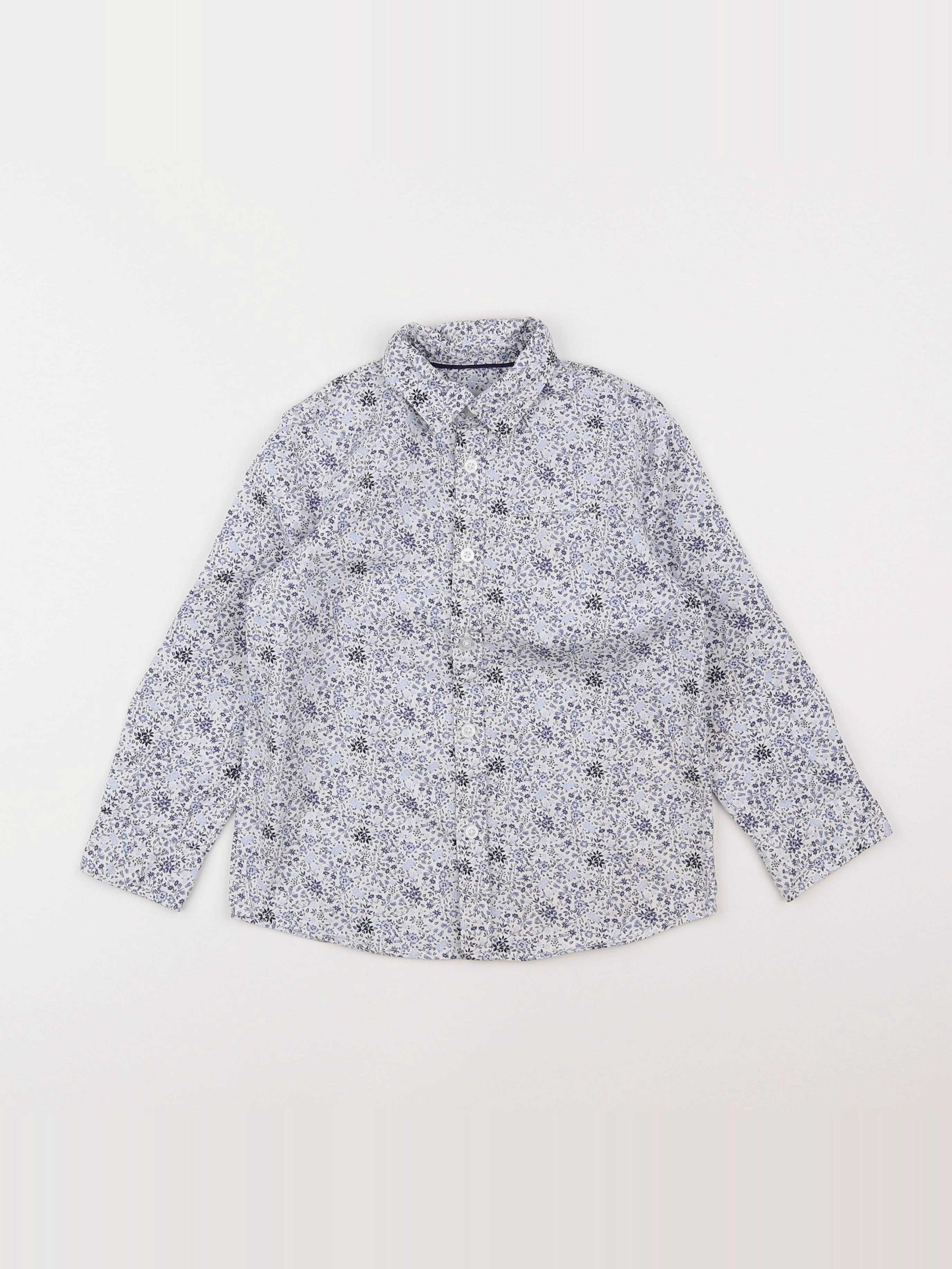 Vertbaudet - chemise bleu - 5 ans