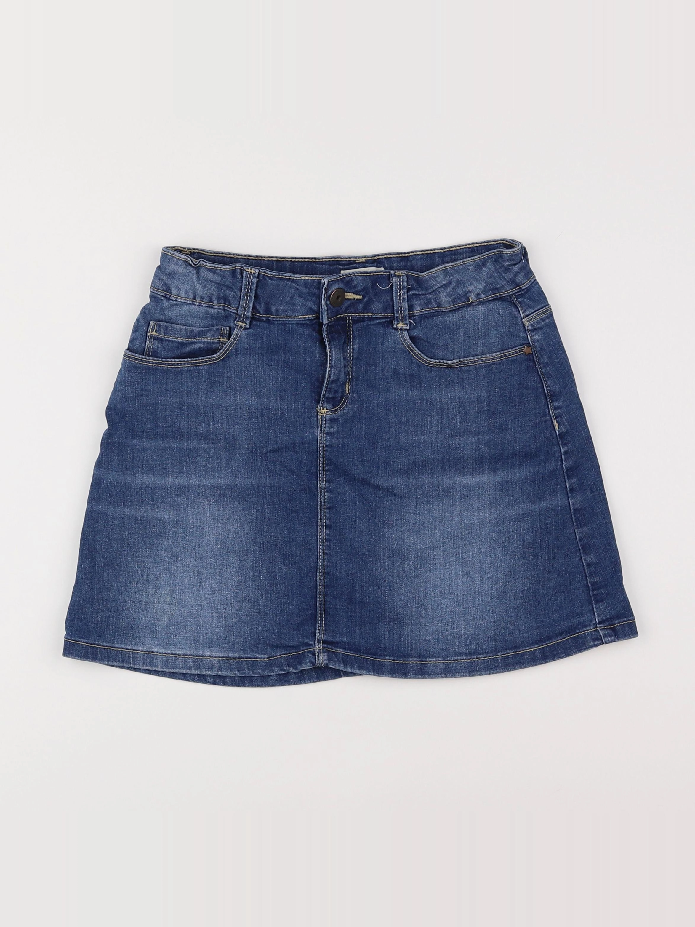 Vertbaudet - jupe bleu - 14 ans