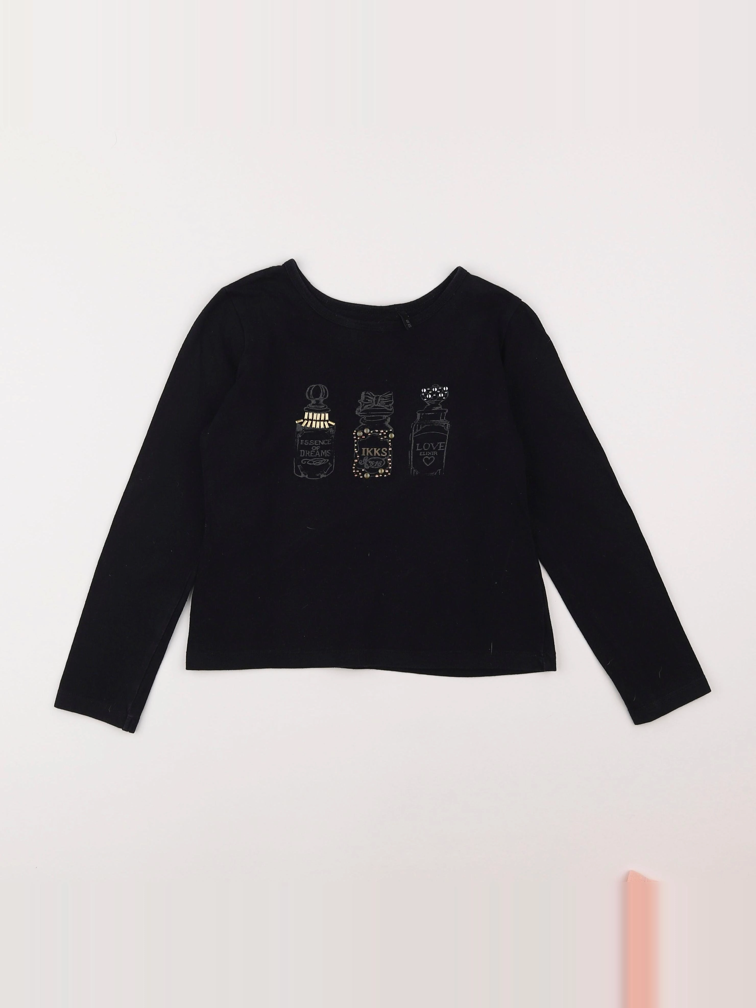 IKKS - tee-shirt noir - 8 ans