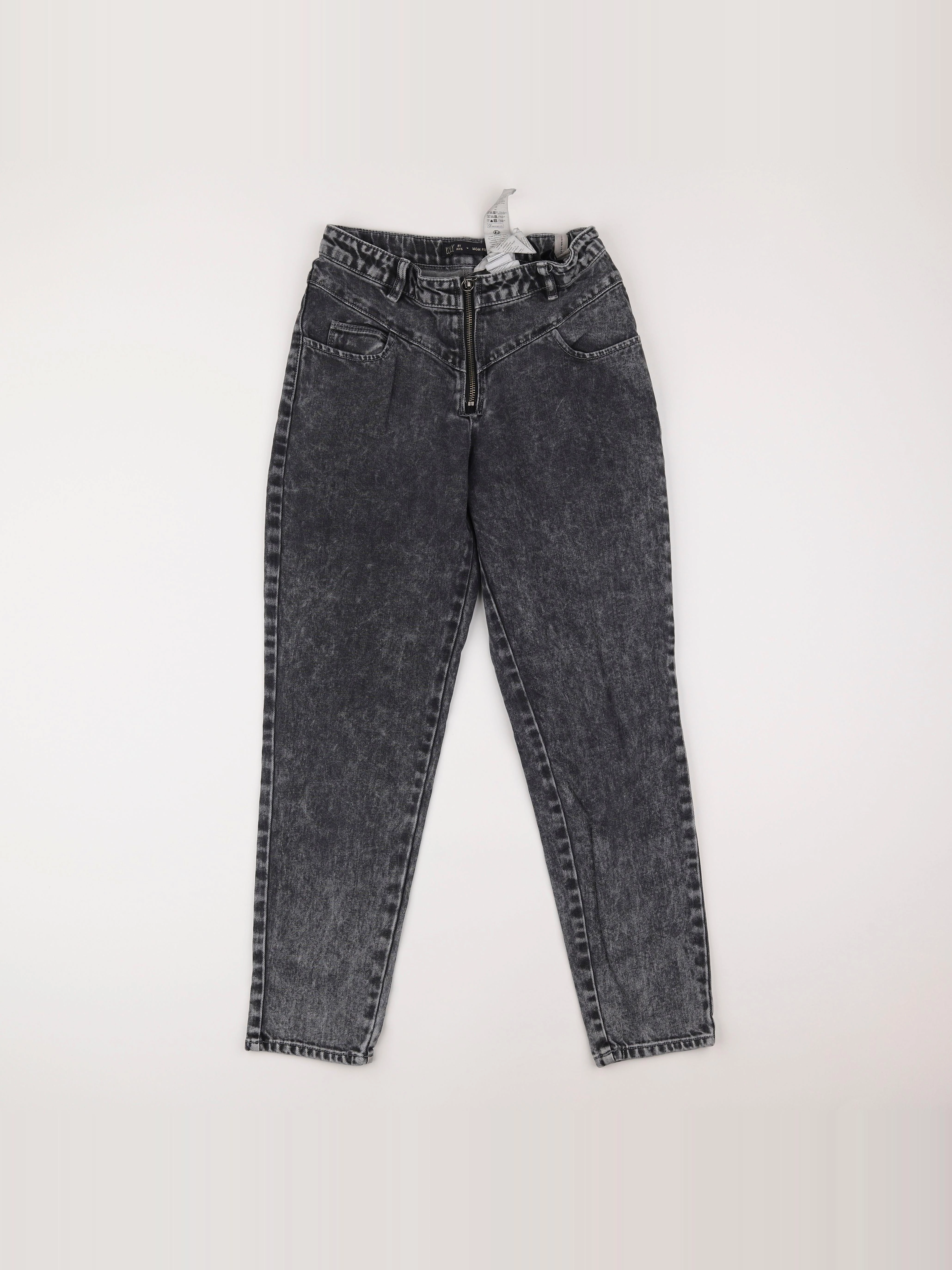 IKKS - jean gris - 14 ans