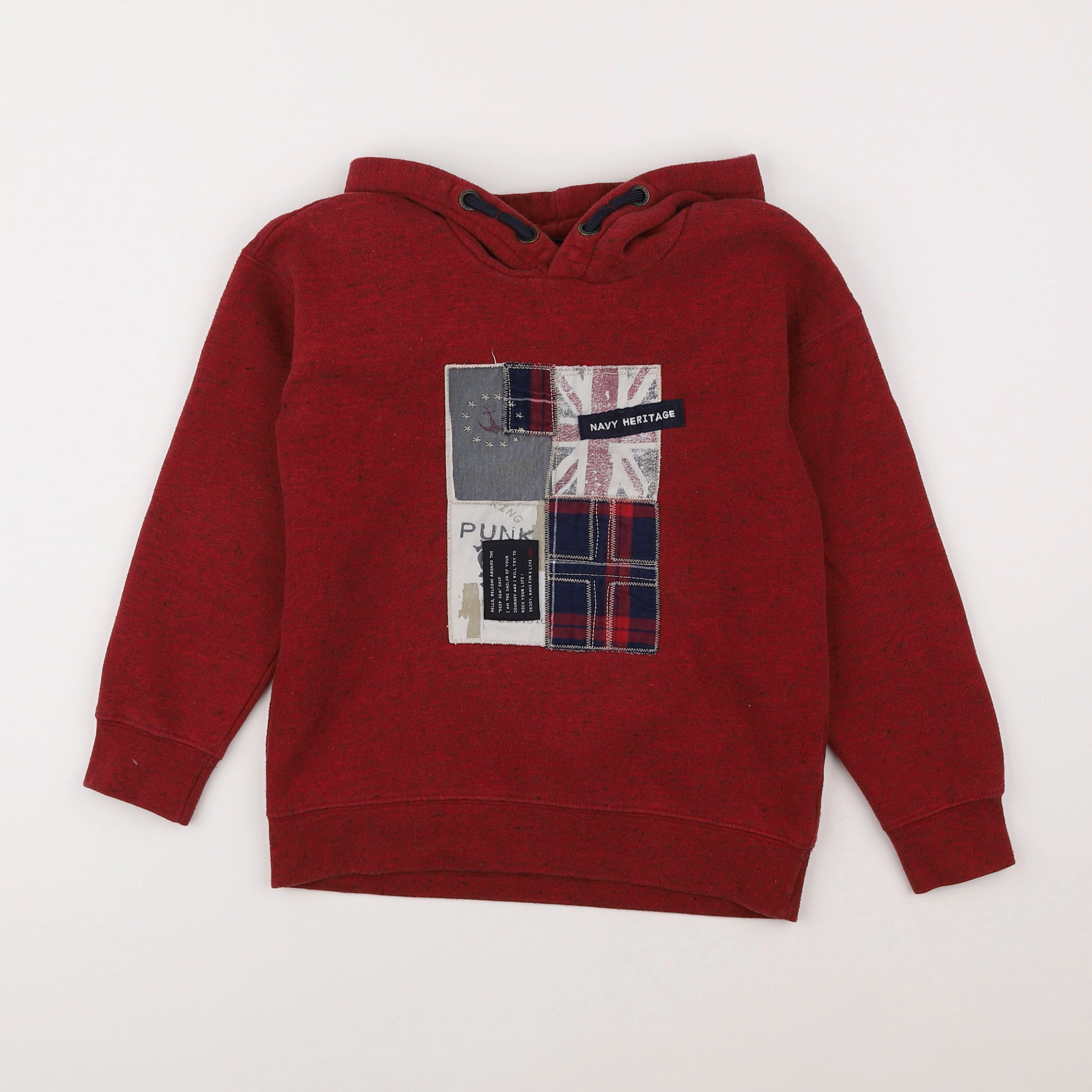 IKKS - sweat rouge - 8 ans