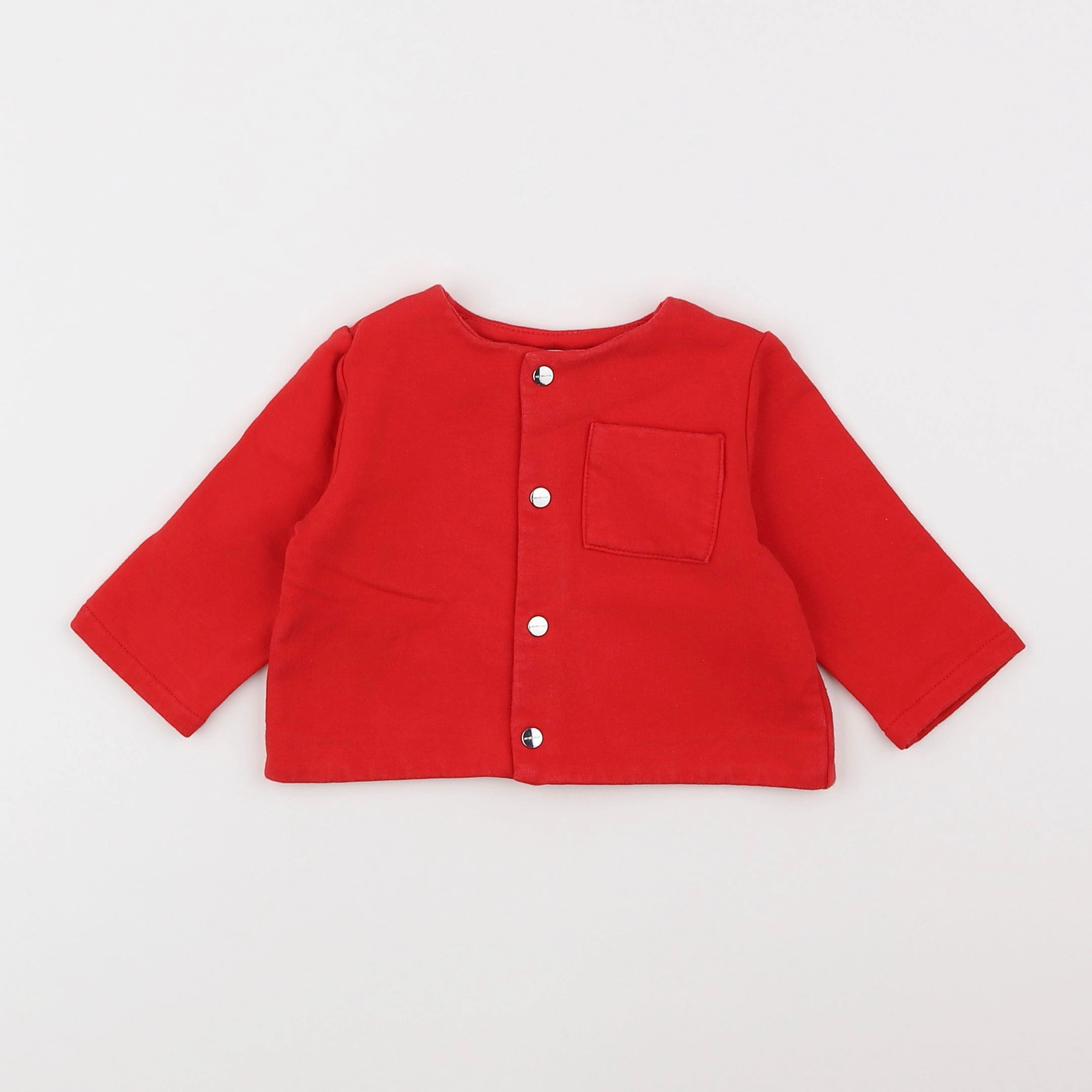 Jacadi - sweat rouge - 6 mois