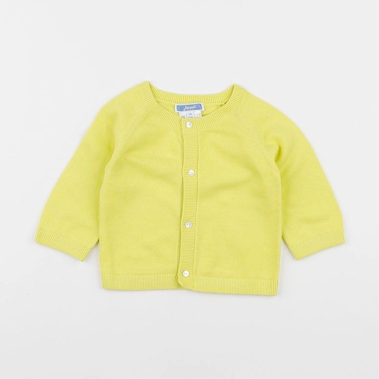 Jacadi - gilet jaune - 6 mois