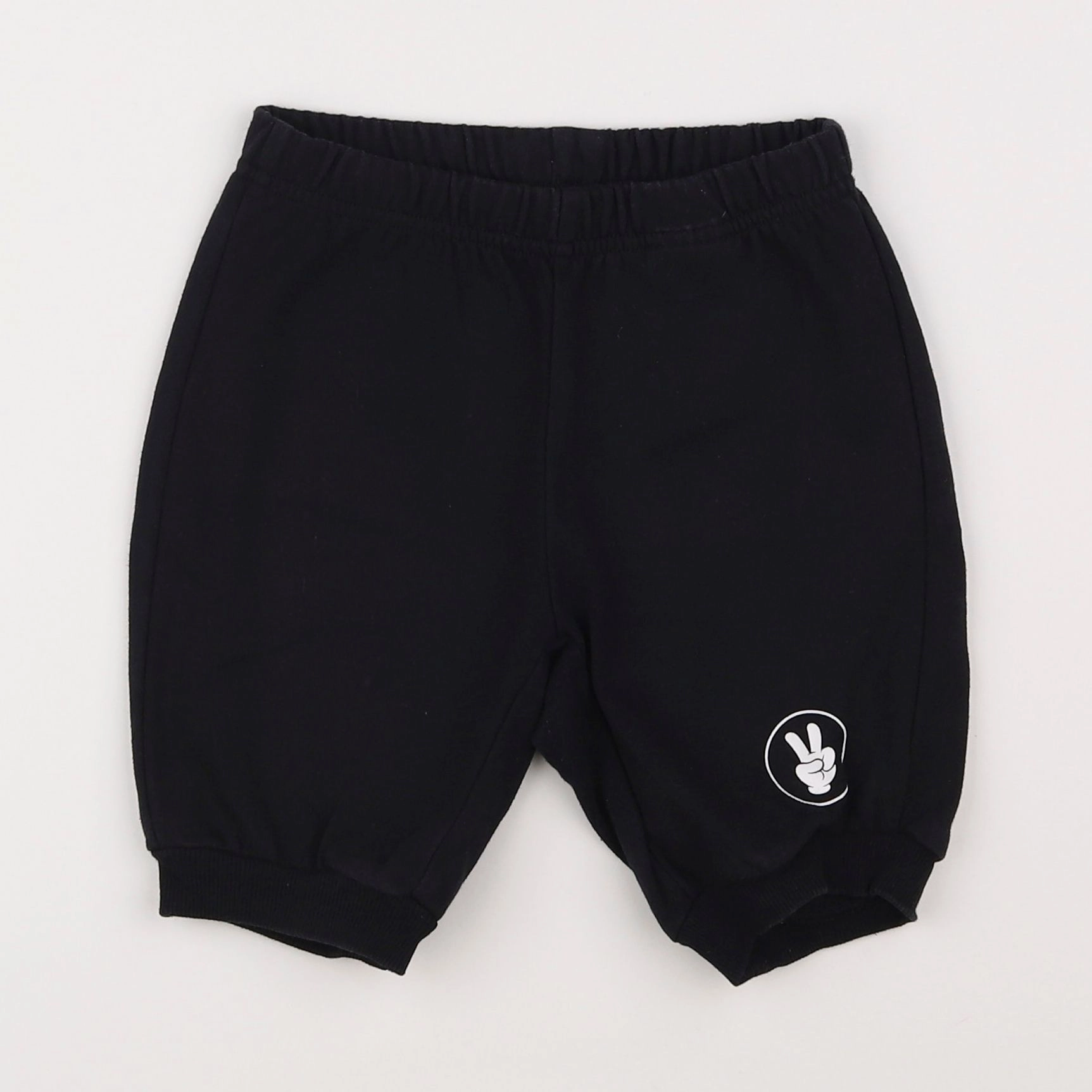 Adidas - short noir - 3/4 ans