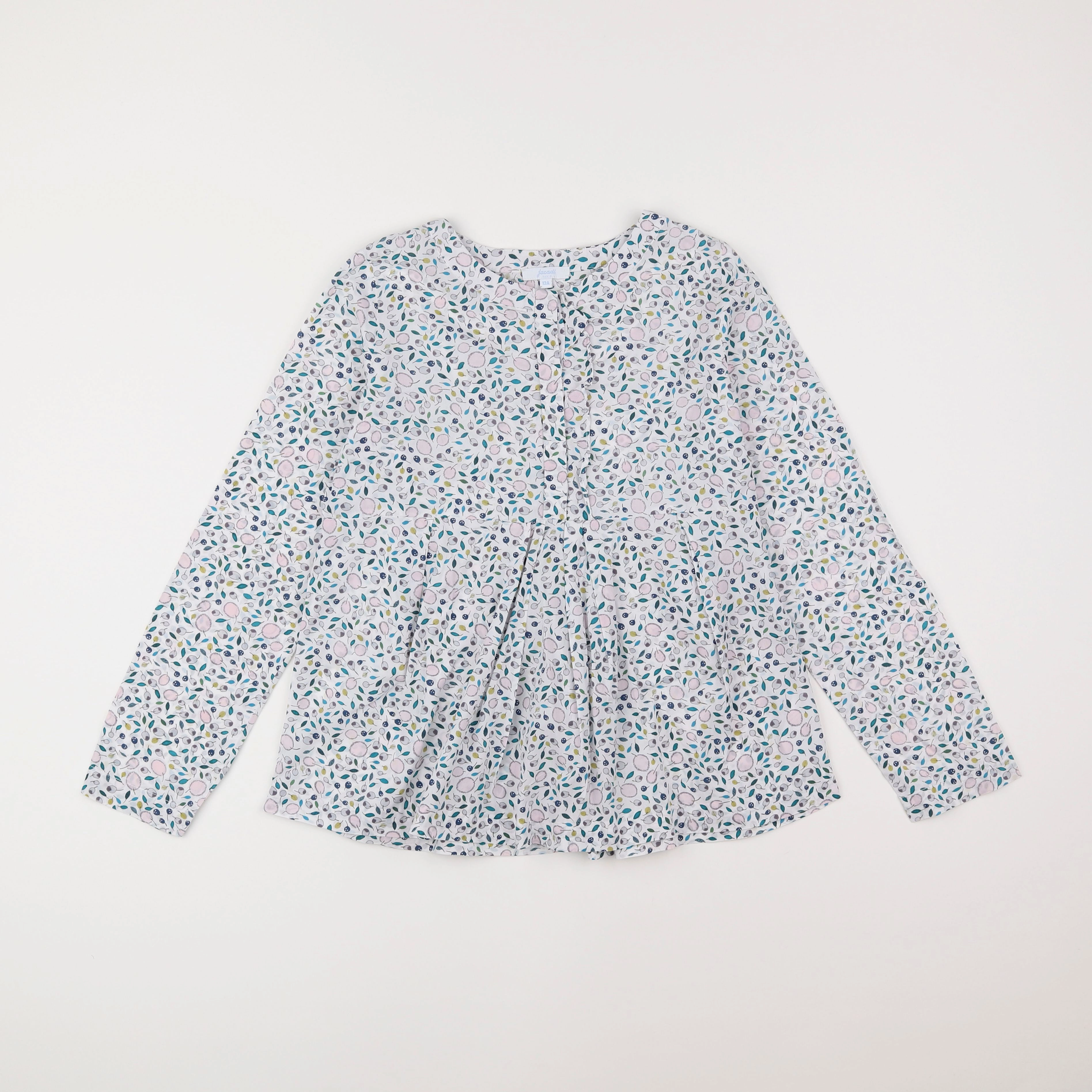 Jacadi - blouse liberty multicolore - 12 ans