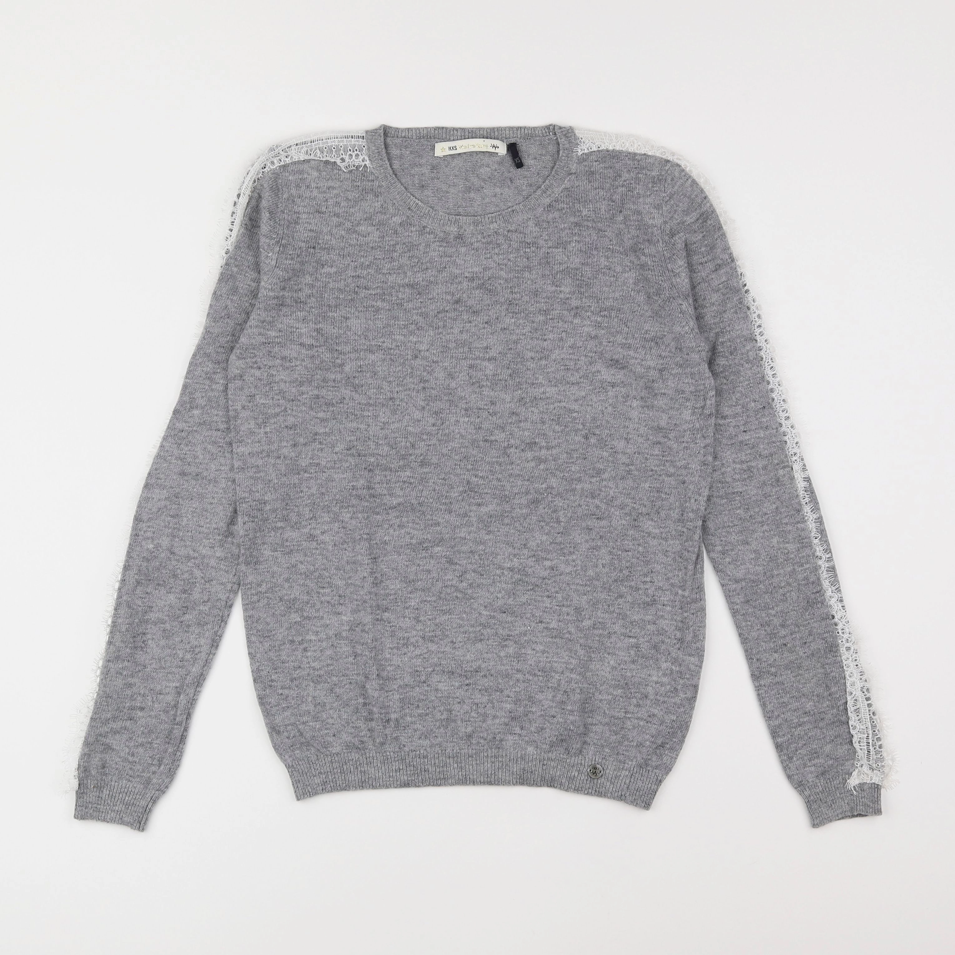 IKKS - pull gris - 12 ans