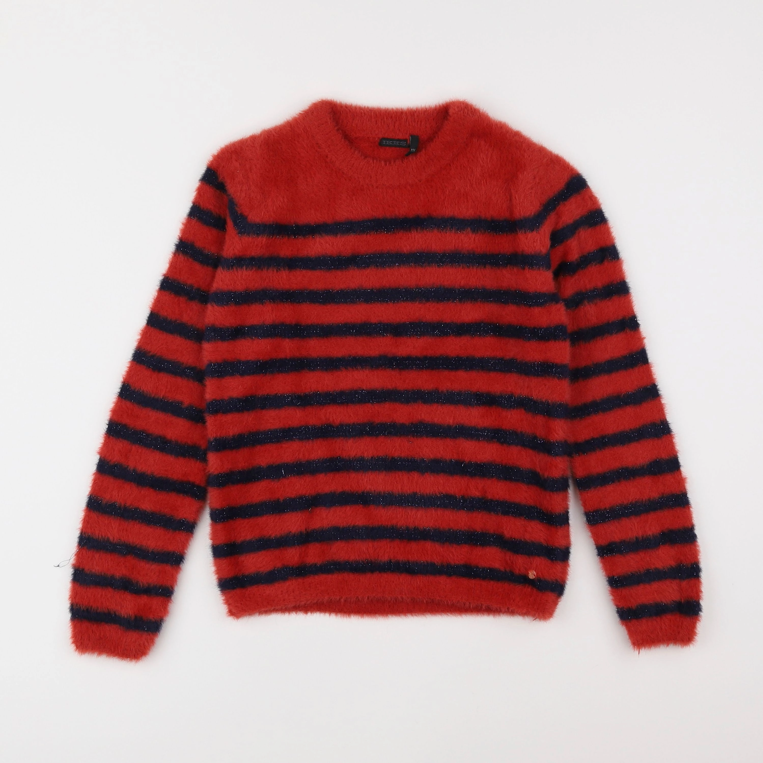 IKKS - pull rouge, bleu - 12 ans