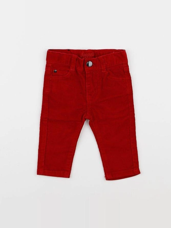 Jacadi - pantalon rouge - 6 mois