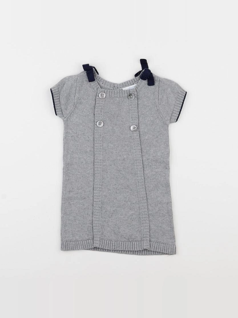 Jacadi - robe gris - 6 mois