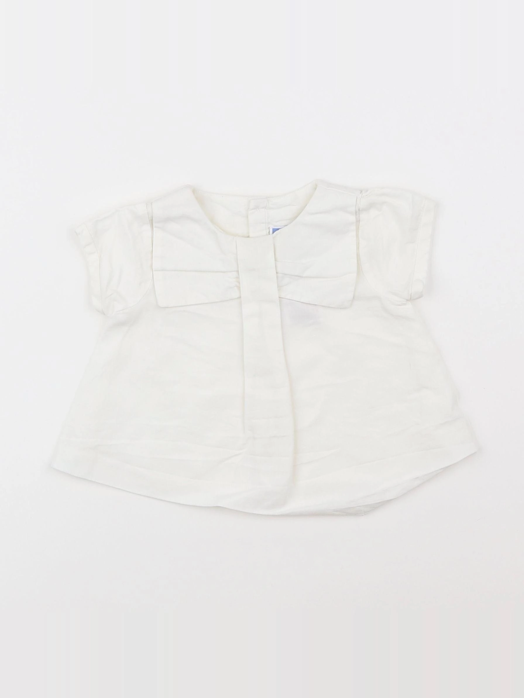 Jacadi - blouse blanc - 6 mois