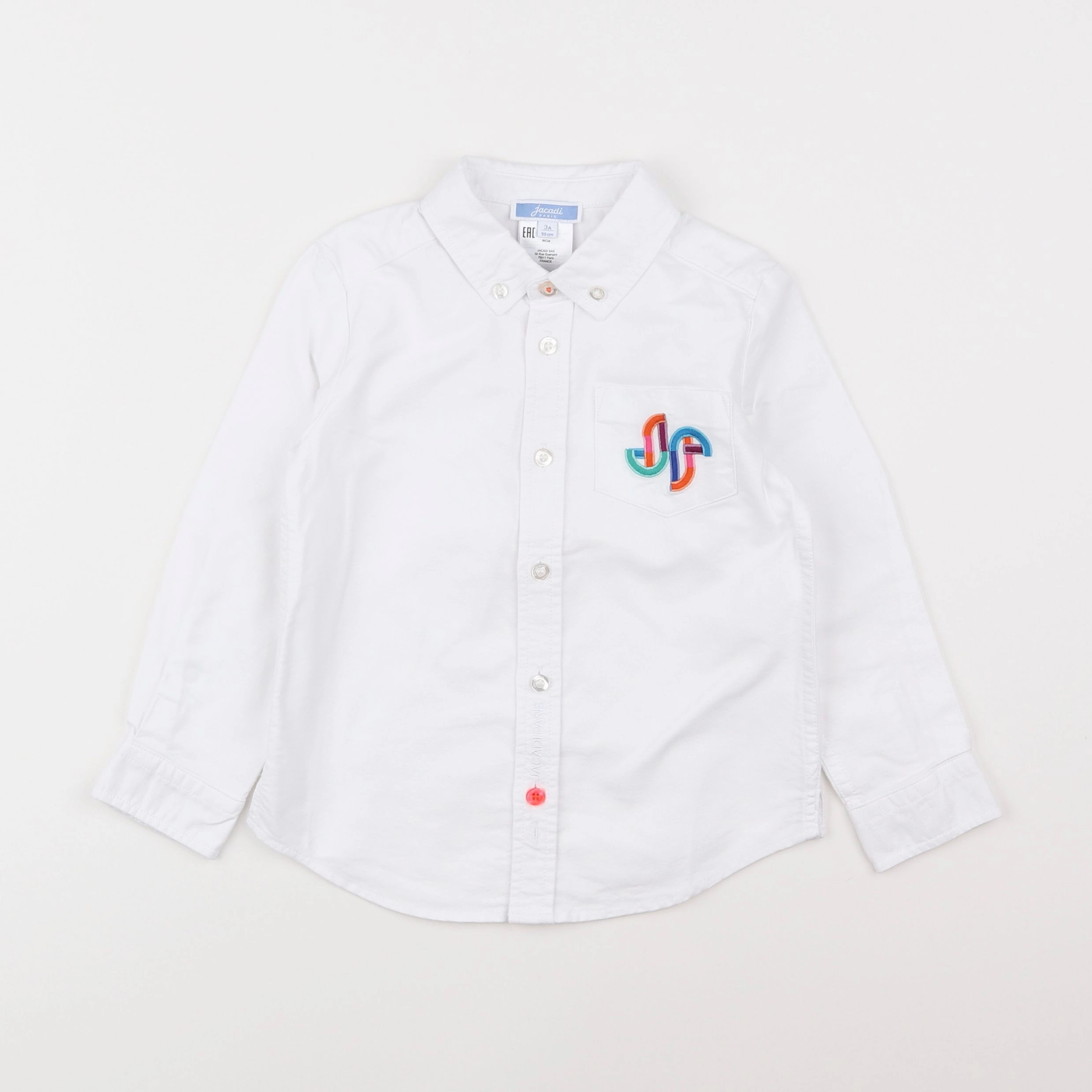 Jacadi - chemise blanc - 3 ans