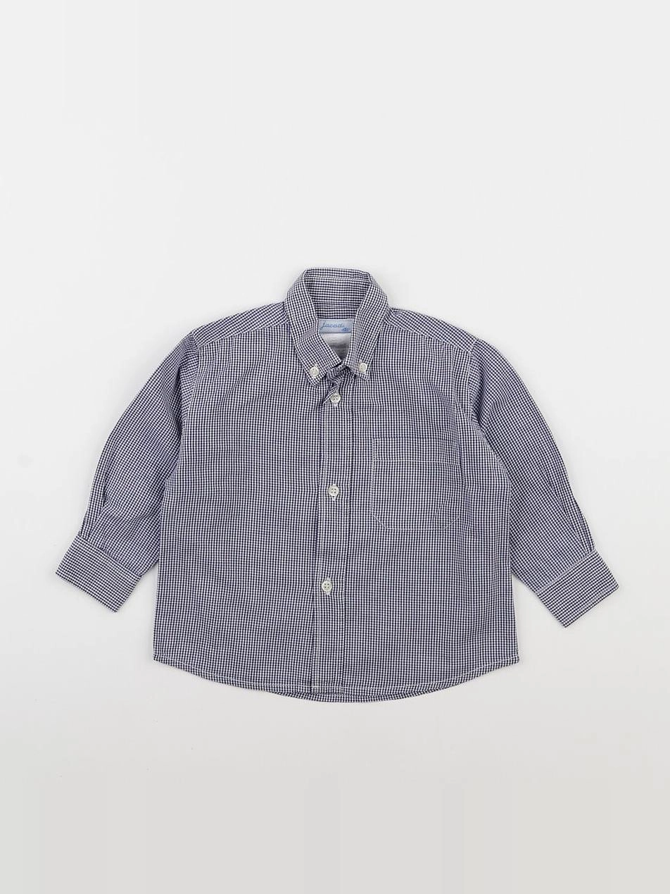 Jacadi - chemise bleu, blanc - 18 mois