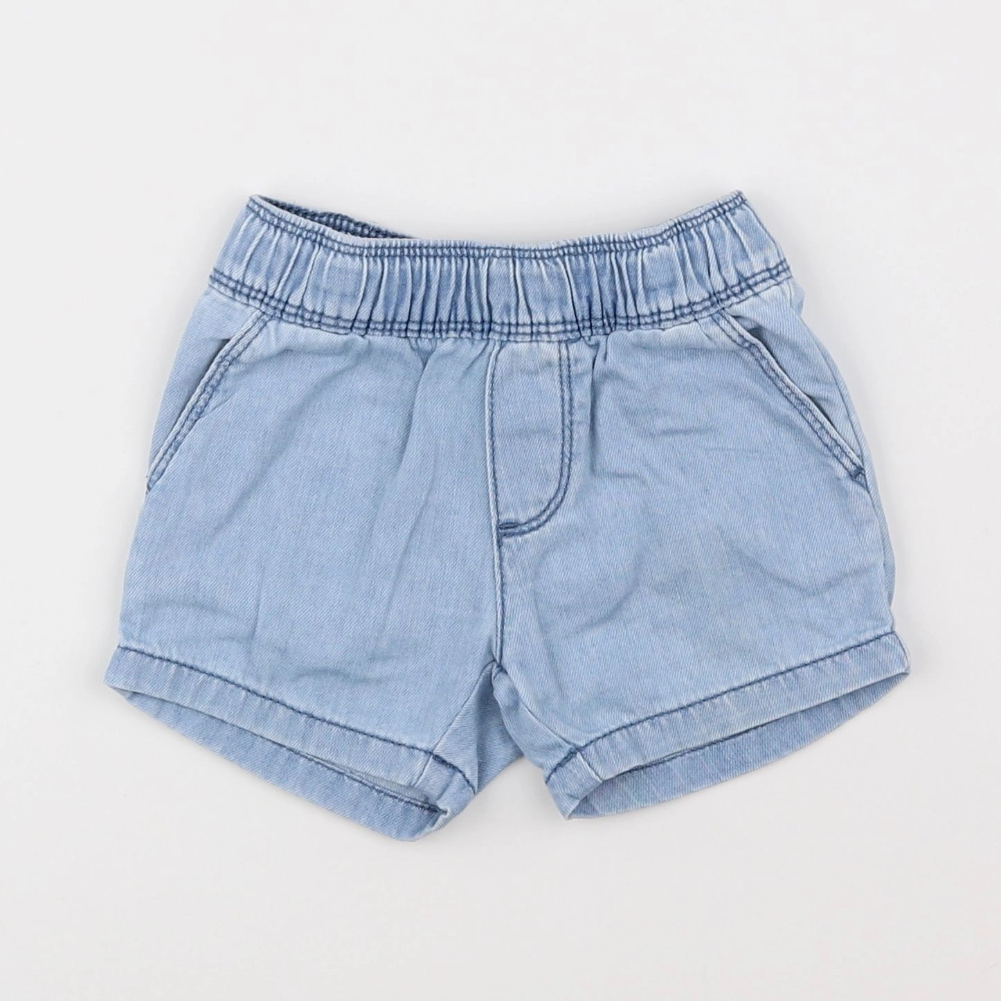 Jacadi - short bleu - 6 mois