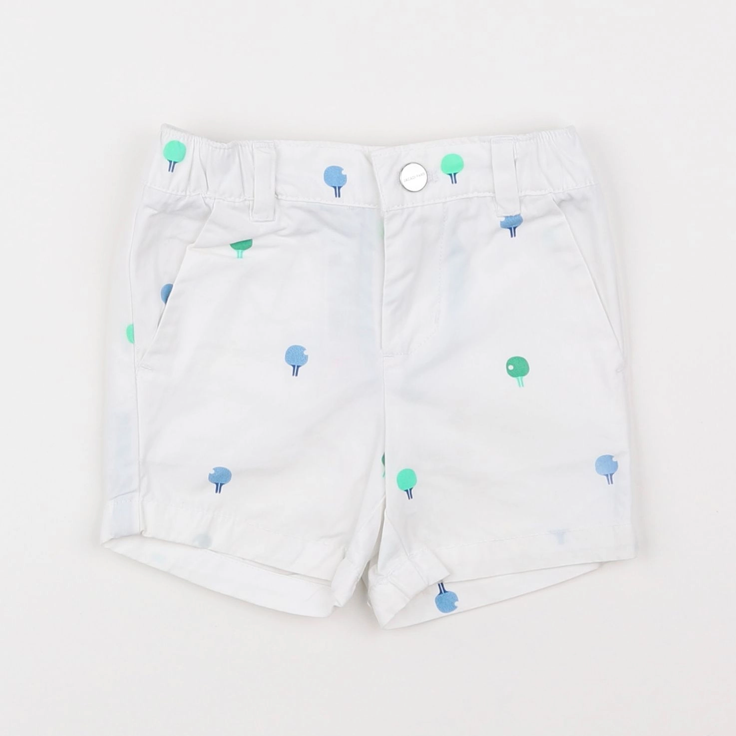 Jacadi - short blanc - 12 mois