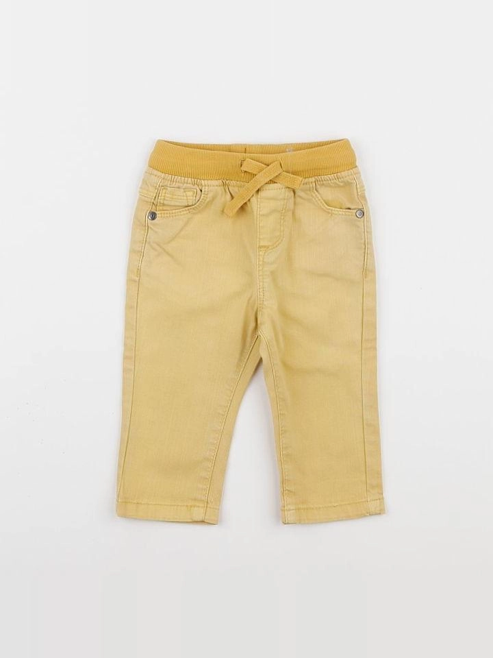 Tape à l'oeil - pantalon jaune - 9 mois