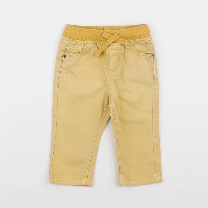 Tape à l'oeil - pantalon jaune - 9 mois