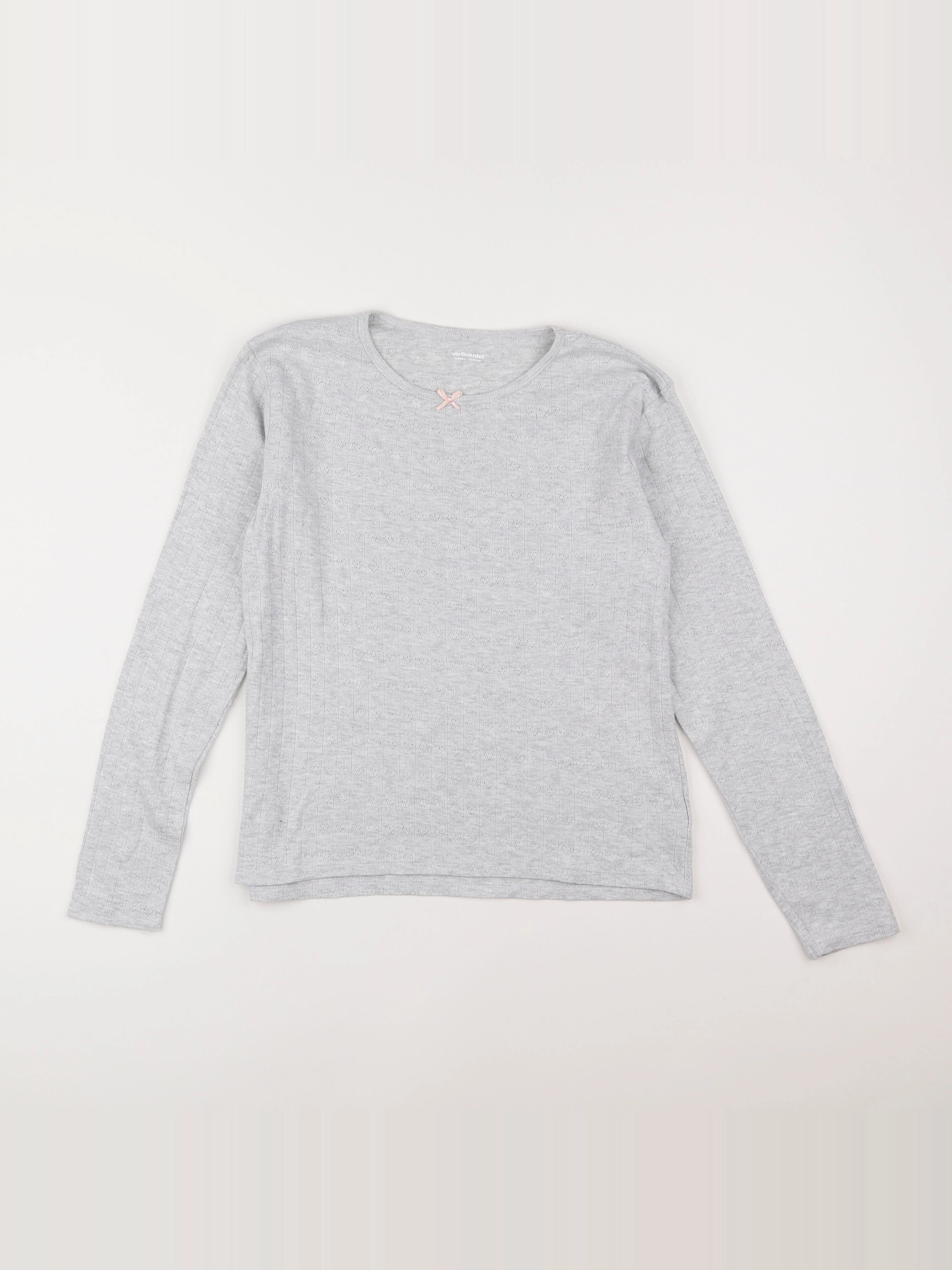Vertbaudet - maillot de corps gris - 14 ans