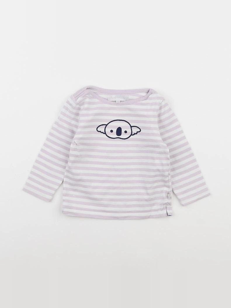 Cadet Rousselle - tee-shirt rose - 12 mois
