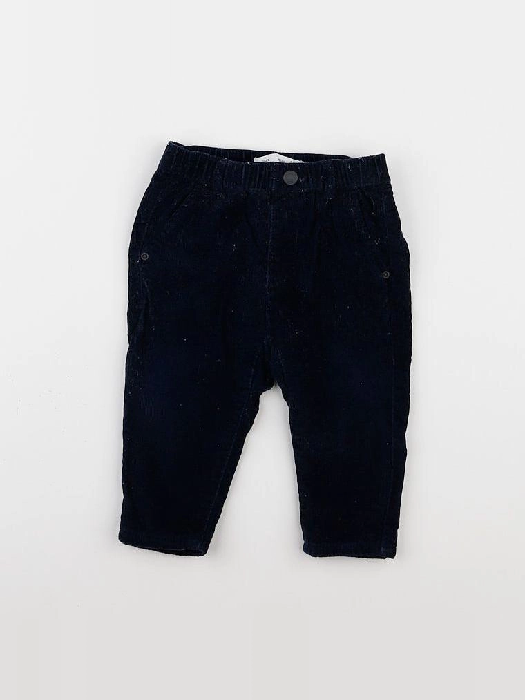 Zara - pantalon bleu - 6/9 mois