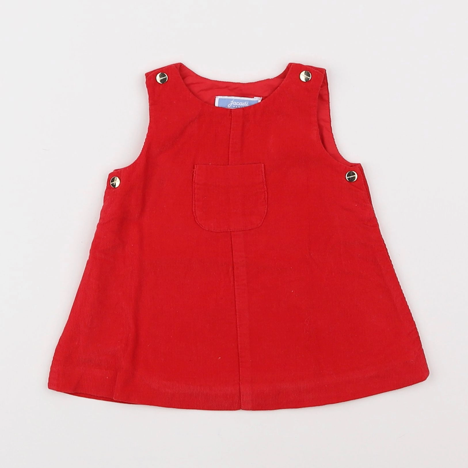 Jacadi - robe rouge - 1 mois