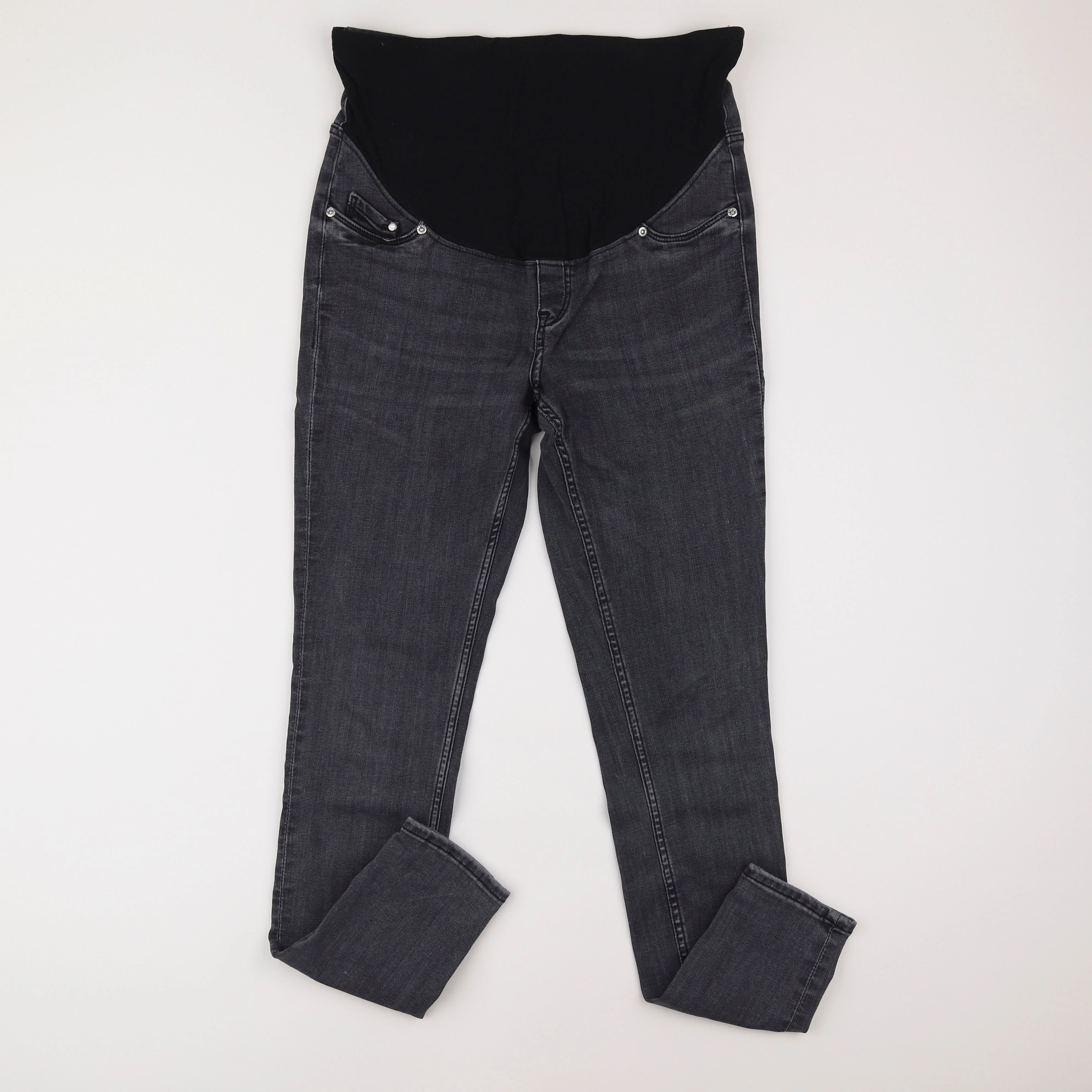 H&M - jean grossesse gris - 40 à 42