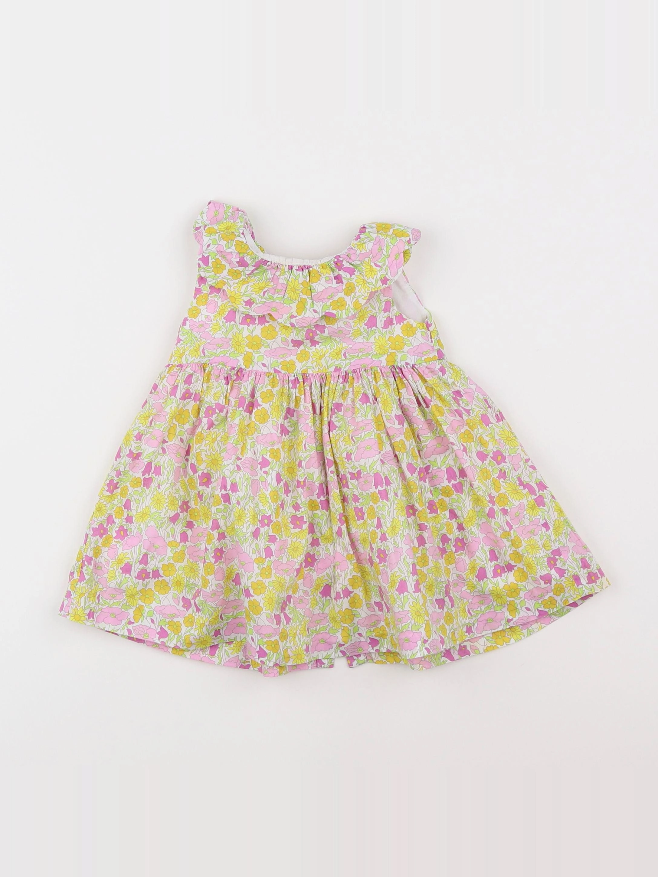 Jacadi - robe liberty multicolore - 6 mois