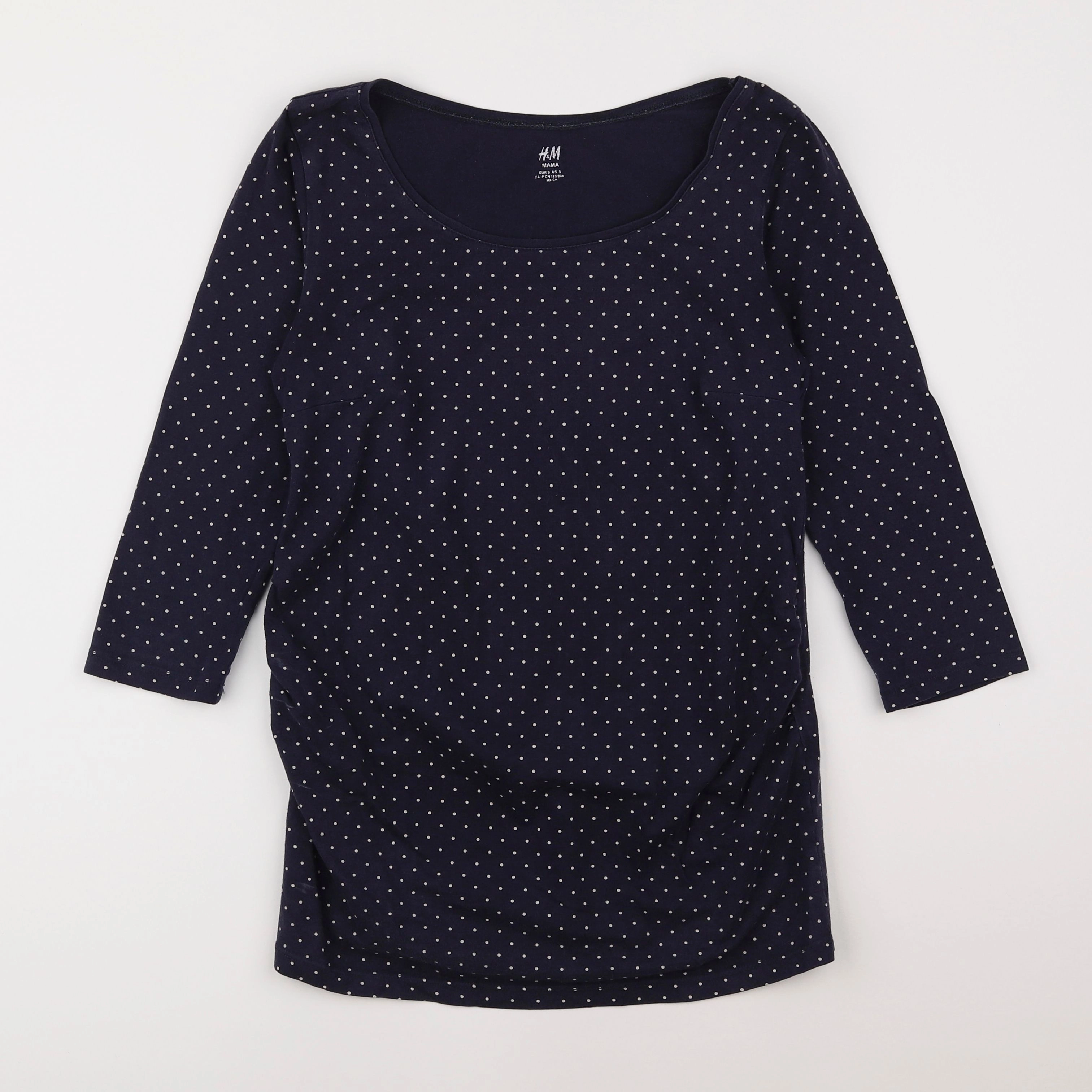 H&M - tee-shirt grossesse bleu - S