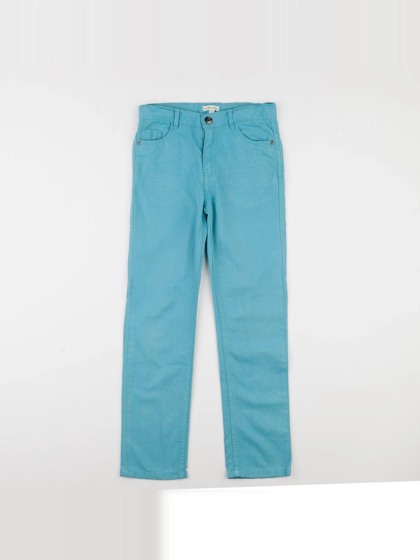 Vertbaudet - pantalon bleu - 9 ans