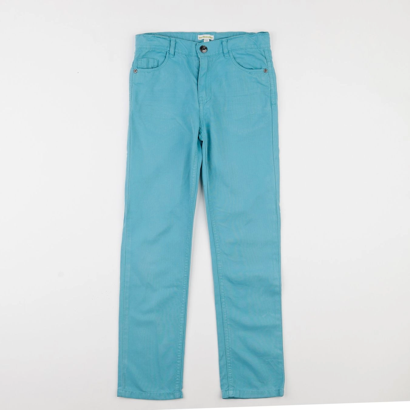 Vertbaudet - pantalon bleu - 9 ans