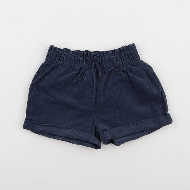 Vertbaudet - short bleu - 18 mois