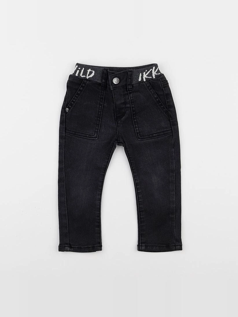 IKKS - jean gris - 18 mois