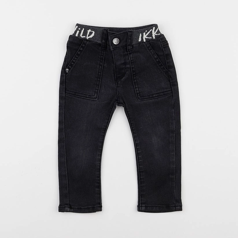 IKKS - jean gris - 18 mois