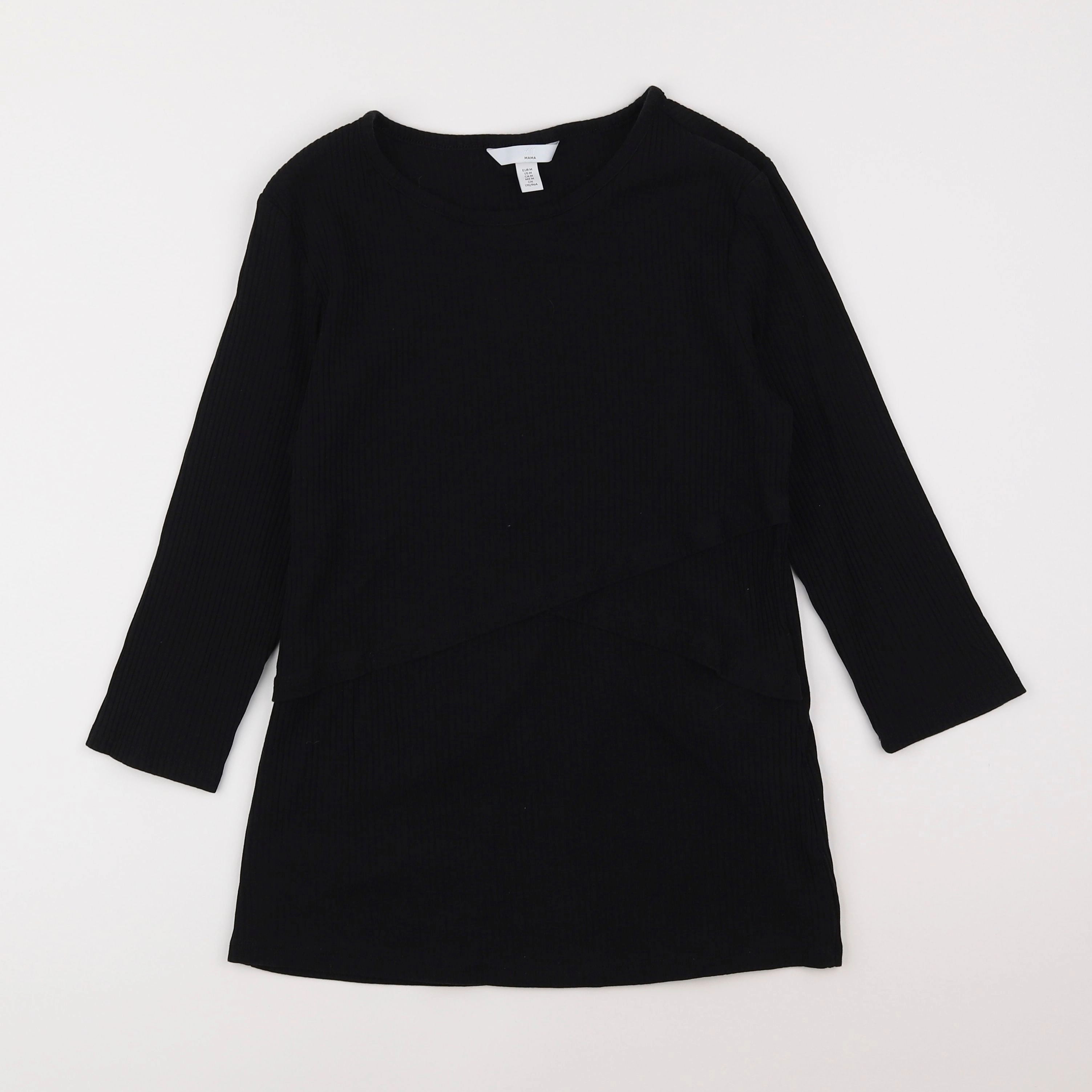 H&M - tee-shirt grossesse noir - 40 à 42