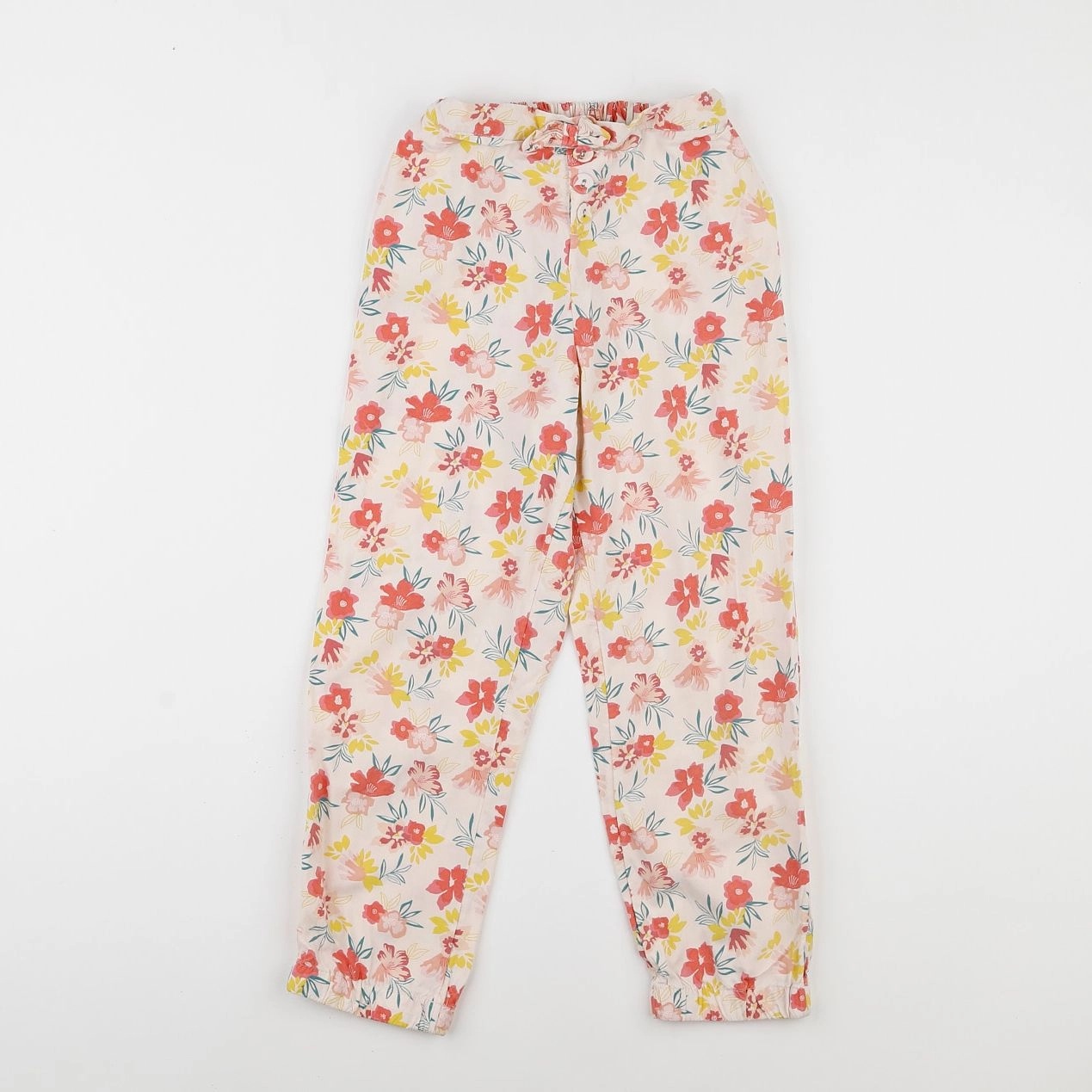 Vertbaudet - pantalon multicolore - 11/12 ans