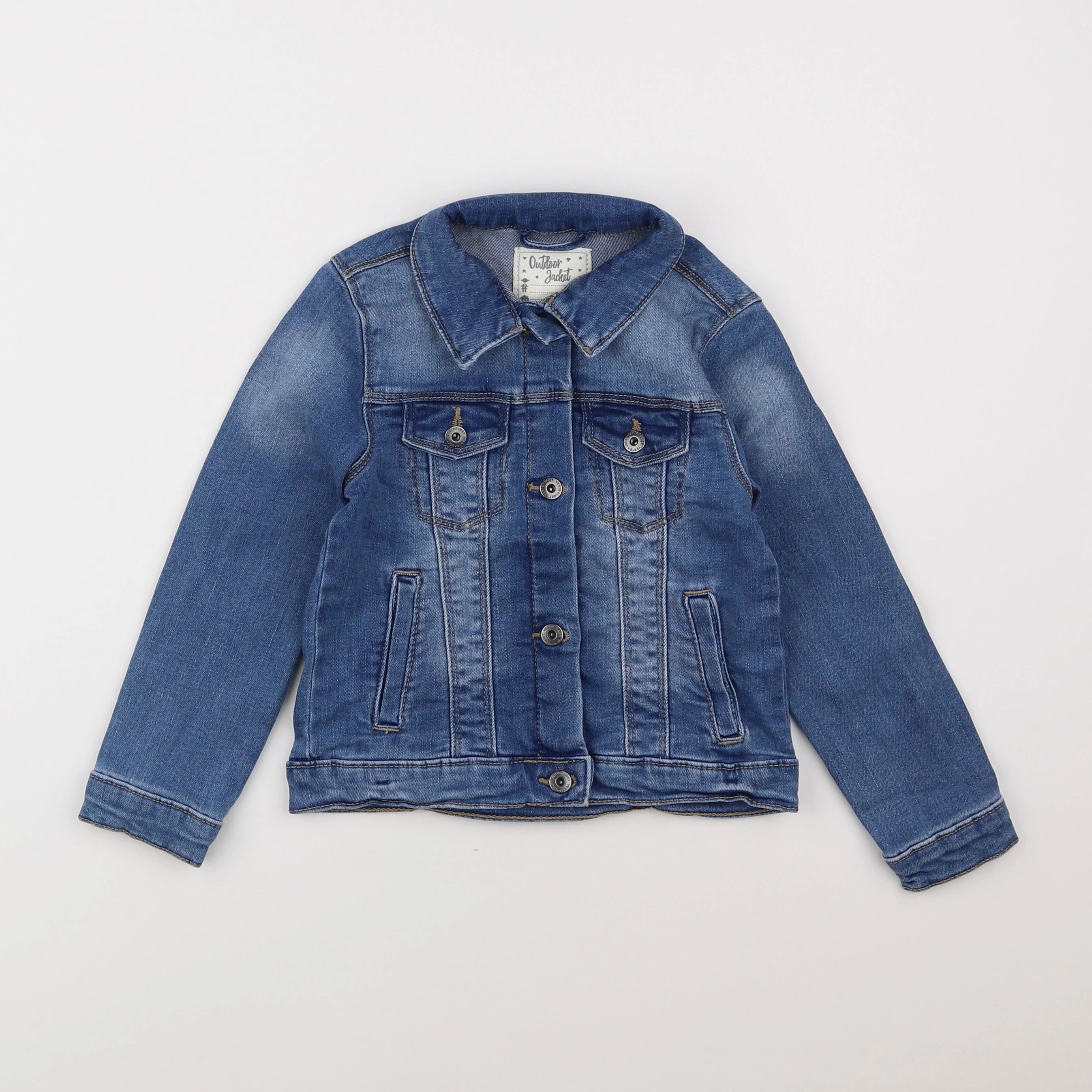 Vertbaudet - veste bleu - 5 ans