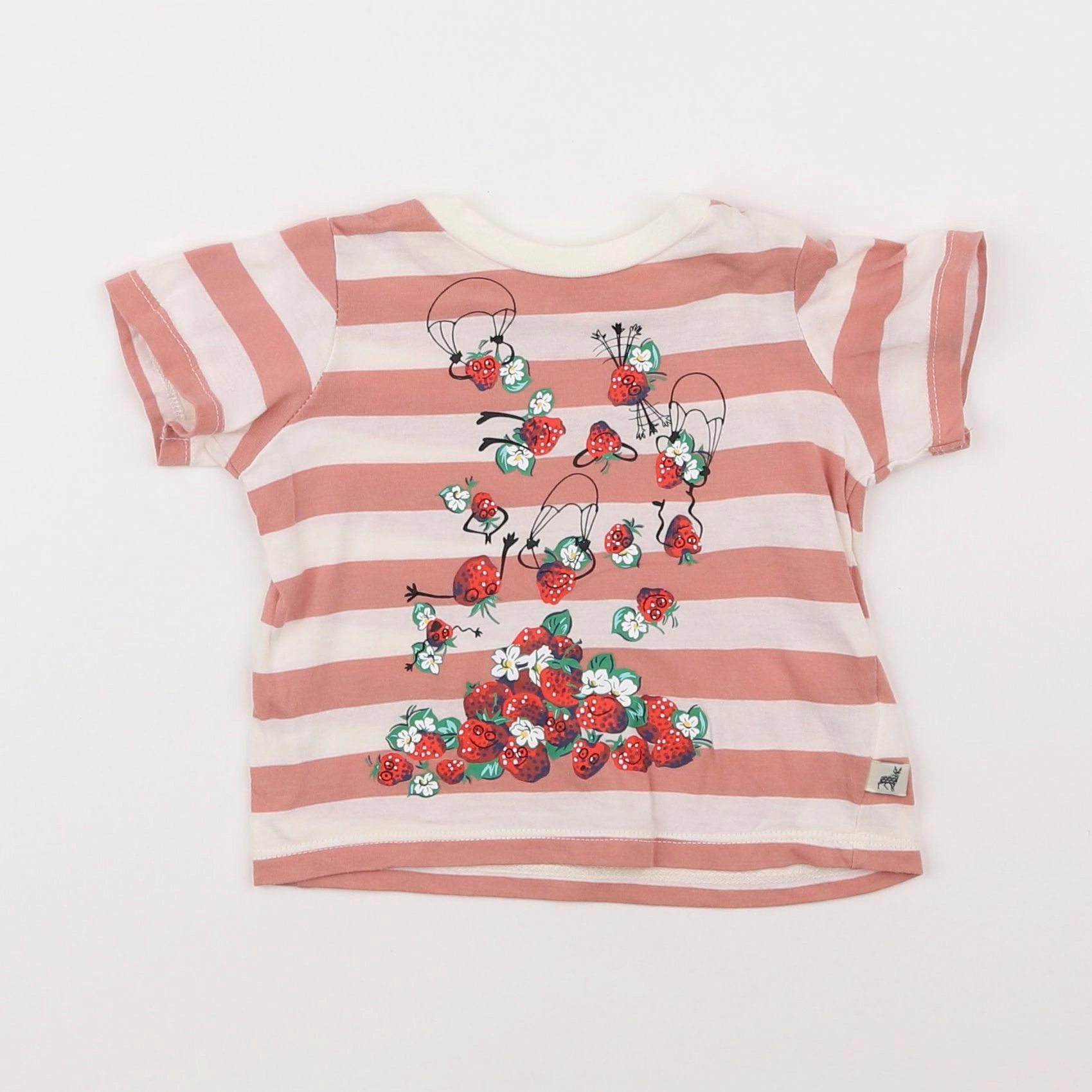 Stella McCartney Kids - tee-shirt rose - 3 mois