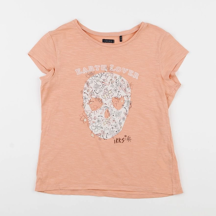 IKKS - tee-shirt rose - 10 ans