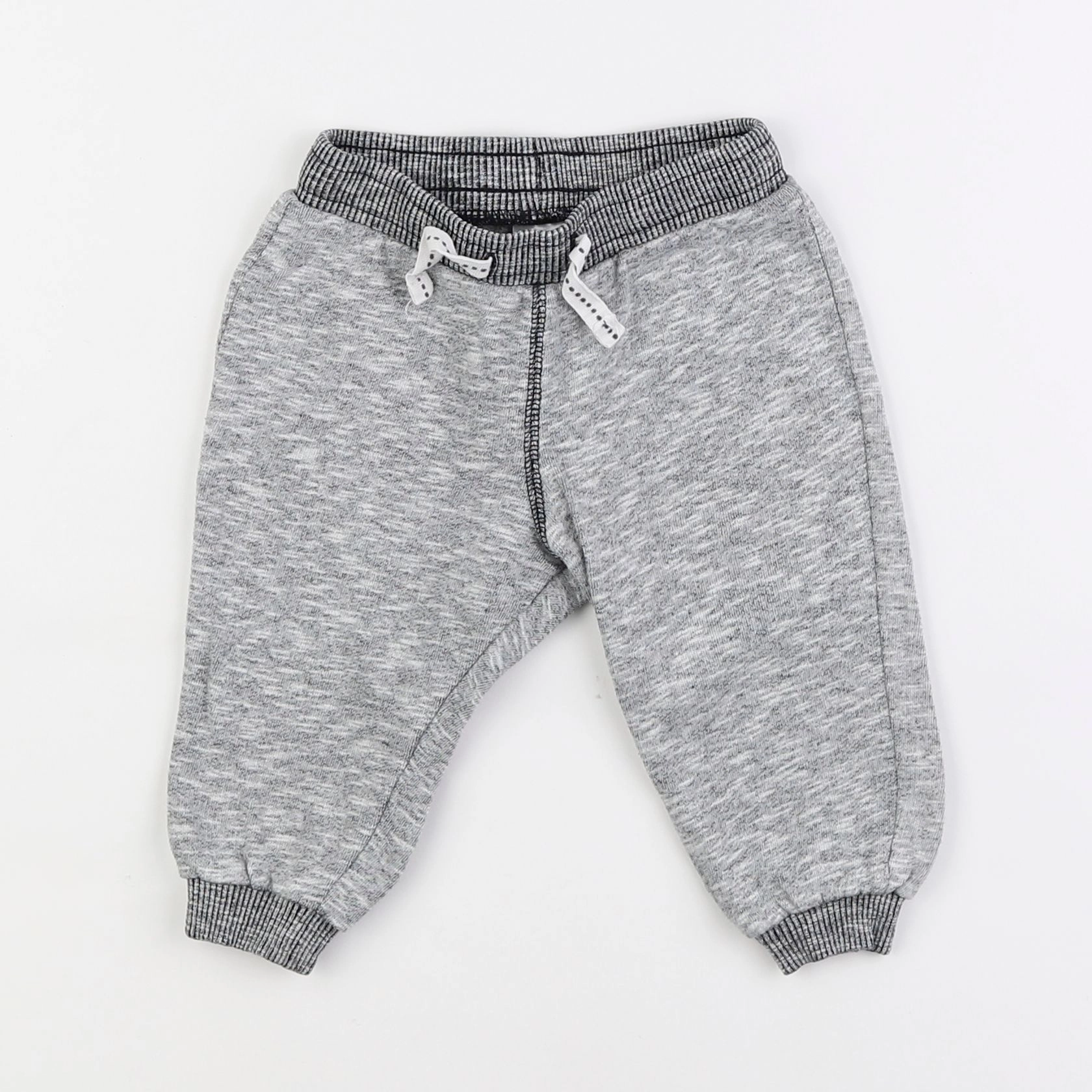 H&M - jogging gris - 6/9 mois