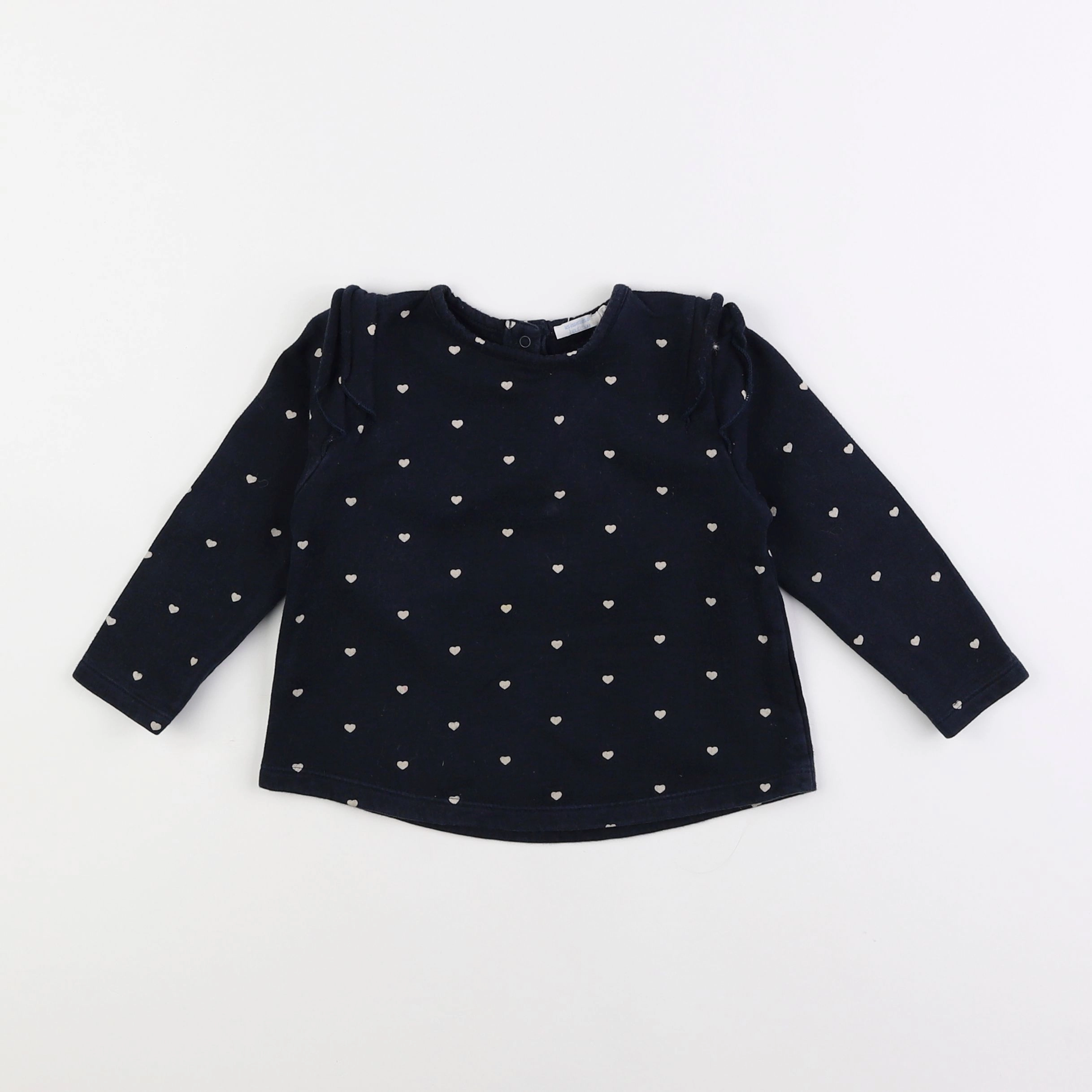 Boutchou - sweat bleu - 2 ans