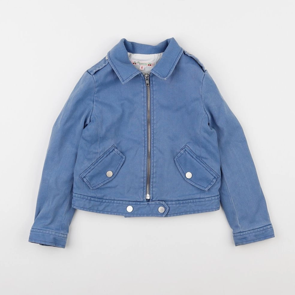 Bonpoint - veste bleu - 6 ans