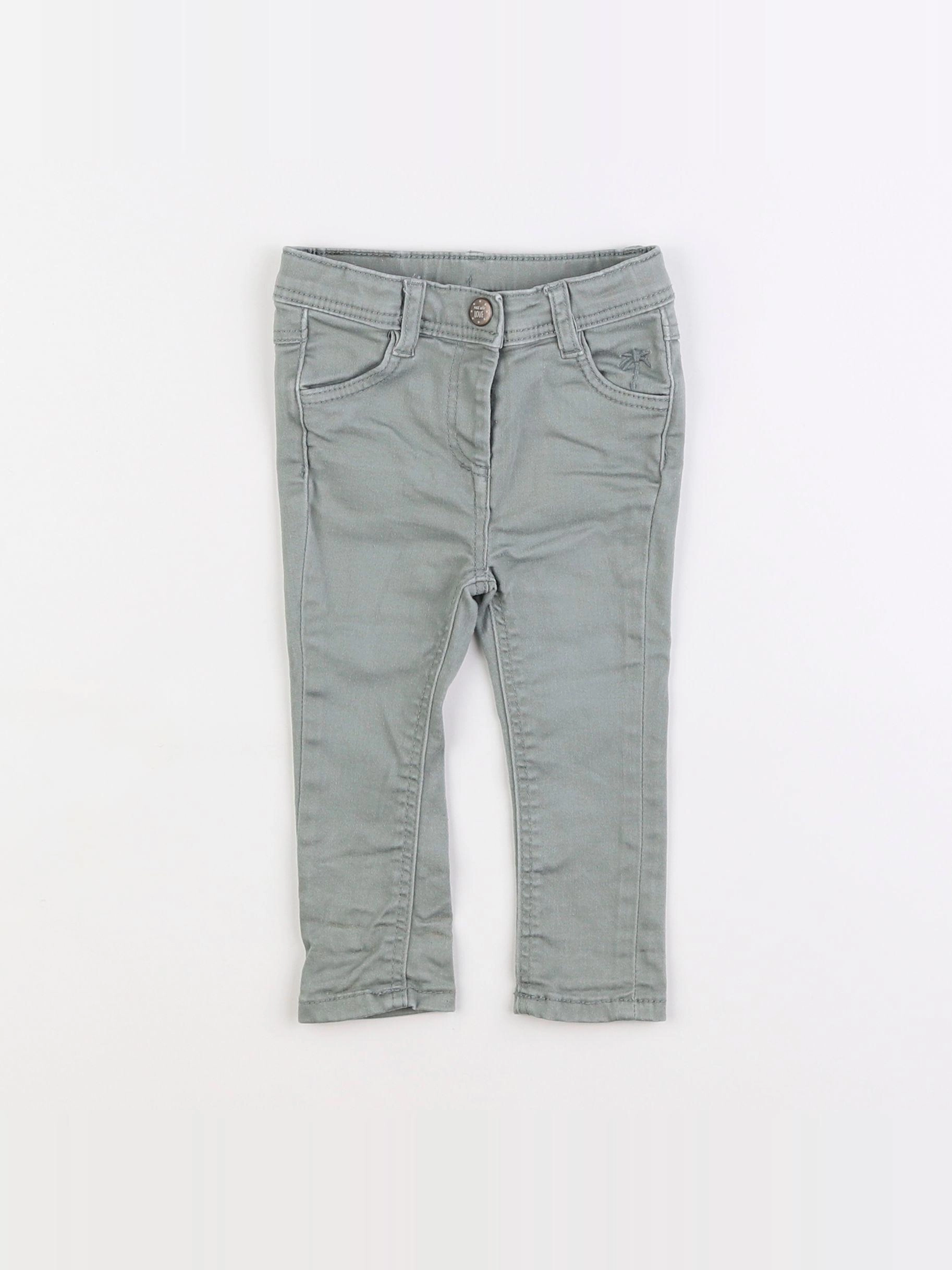 Tape à l'oeil - pantalon bleu - 9 mois