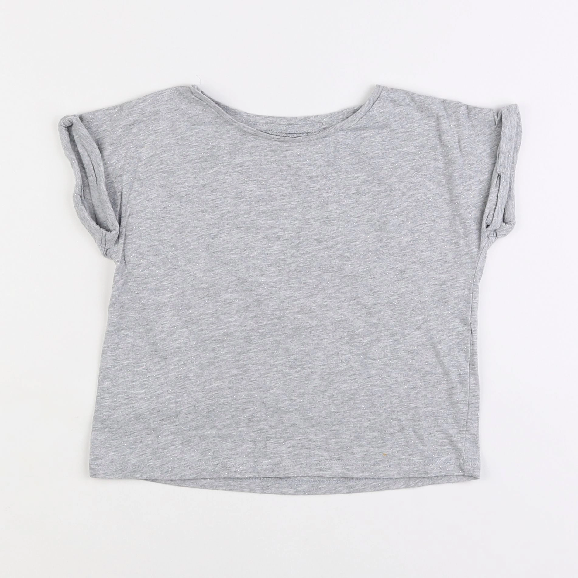 Monoprix - tee-shirt gris, argent - 4 ans