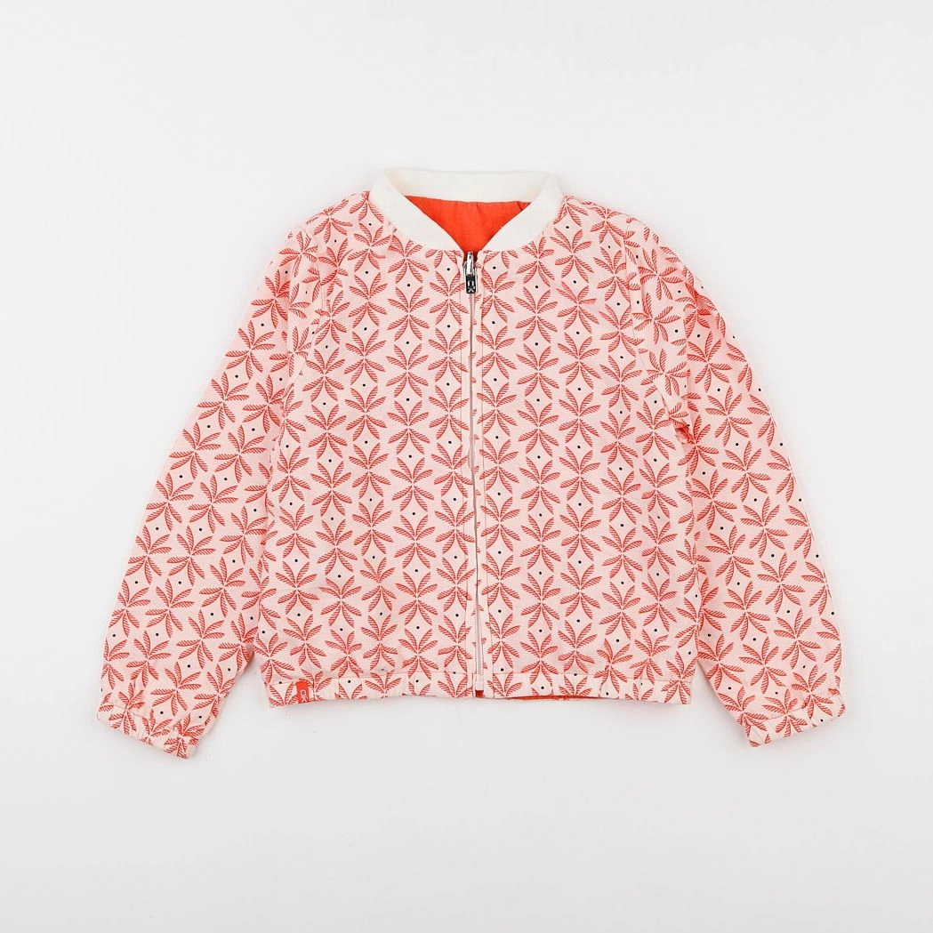 Okaidi - veste réversible orange - 5 ans