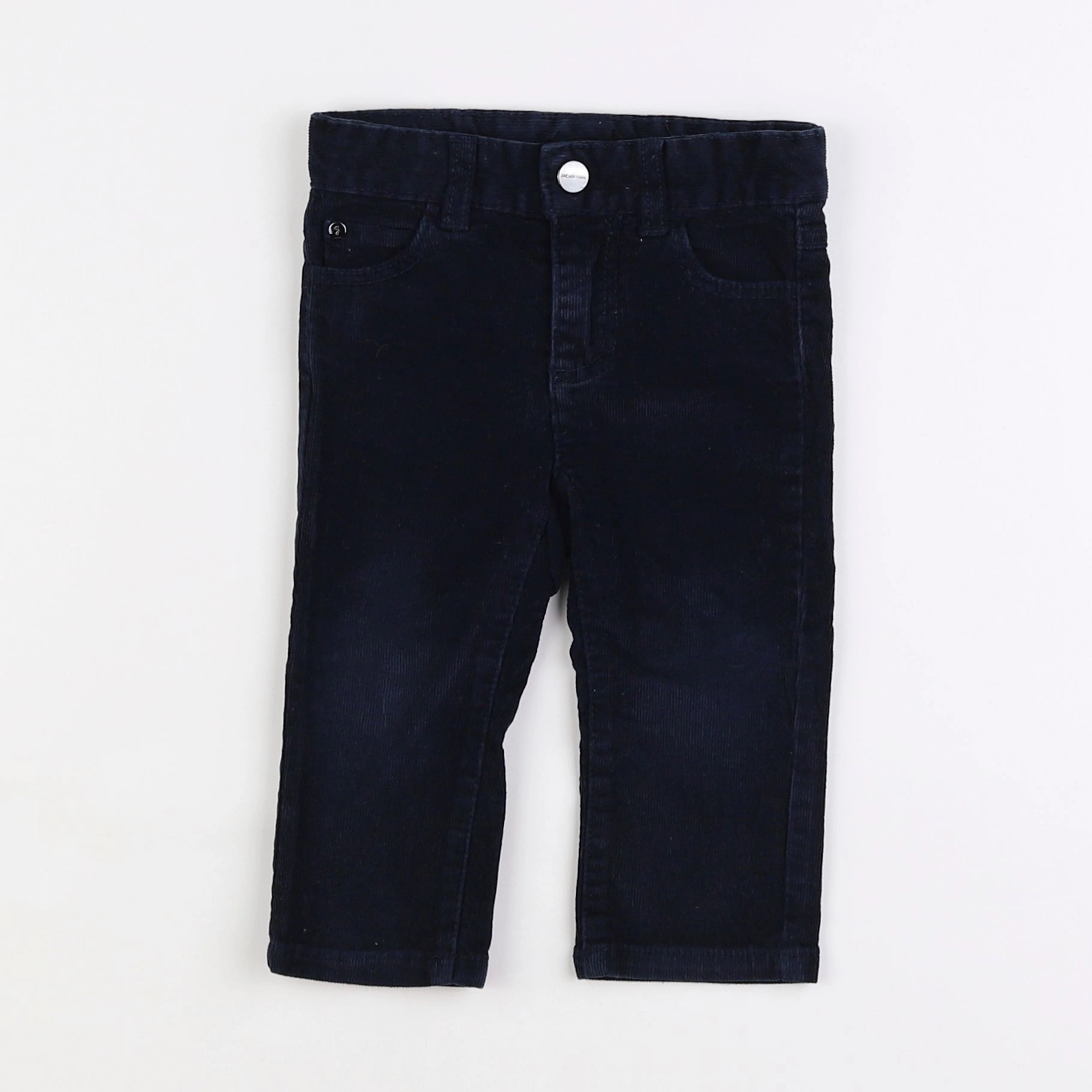 Jacadi - pantalon bleu - 12 mois